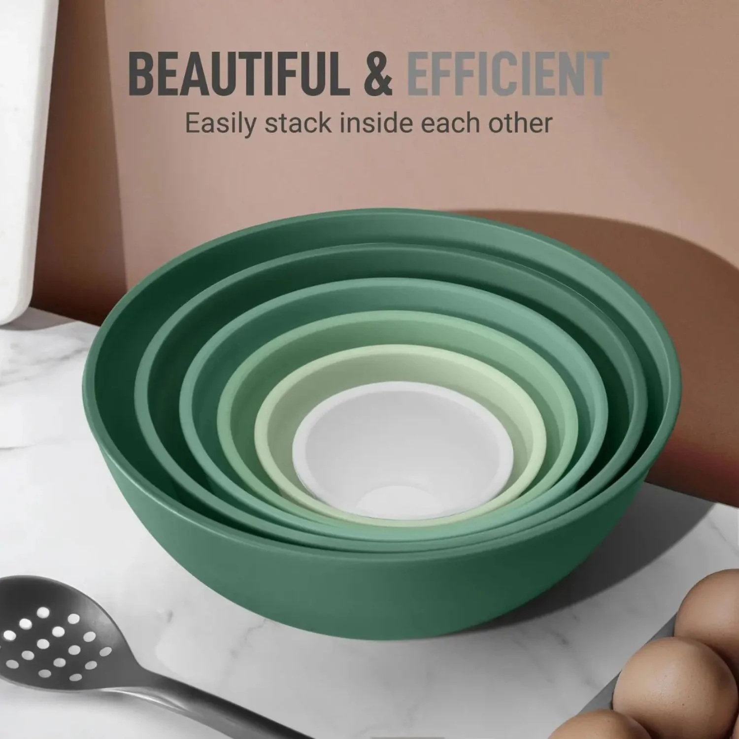 Mixing Bowls Set with Lids - Image 3