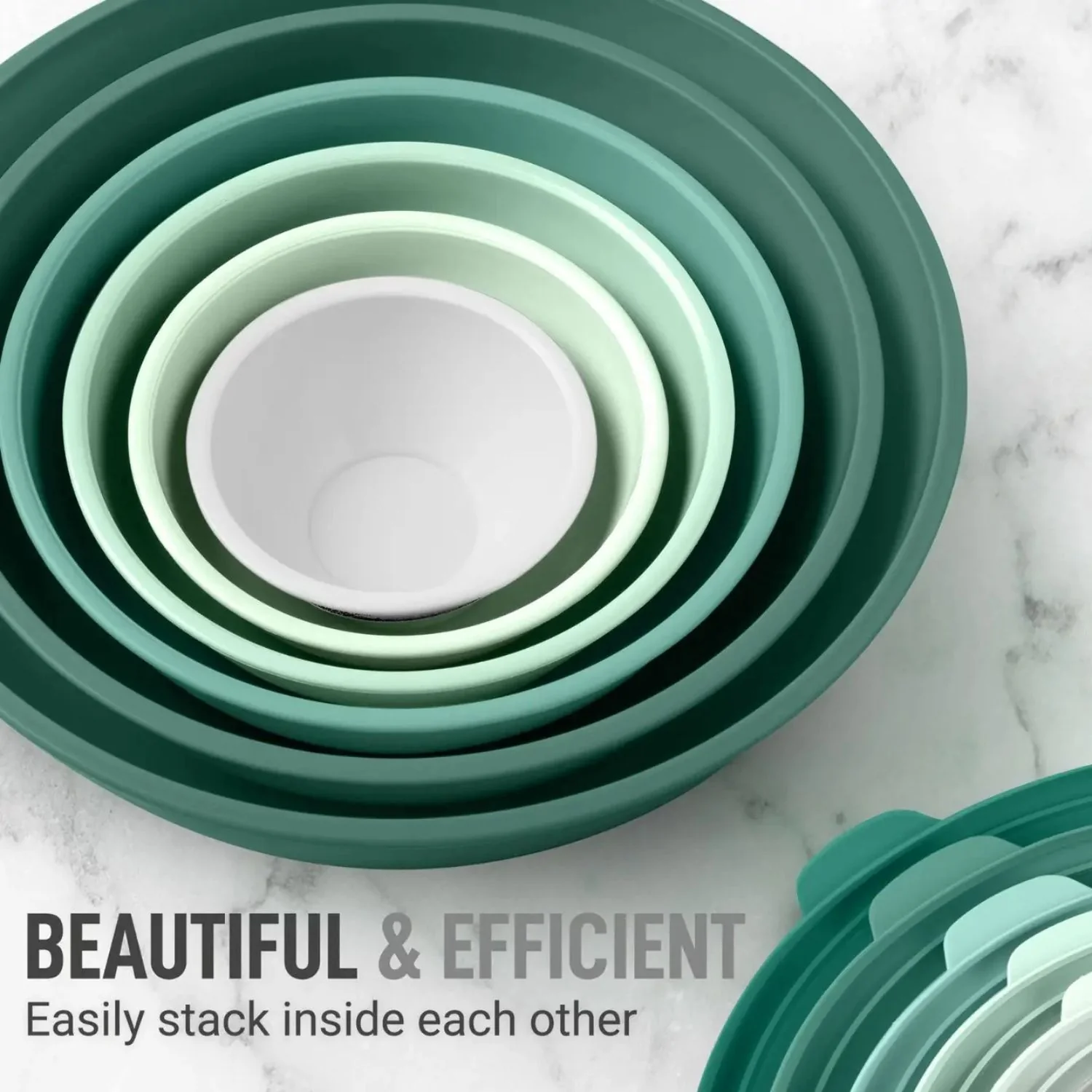 Mixing Bowls Set with Lids - Image 9