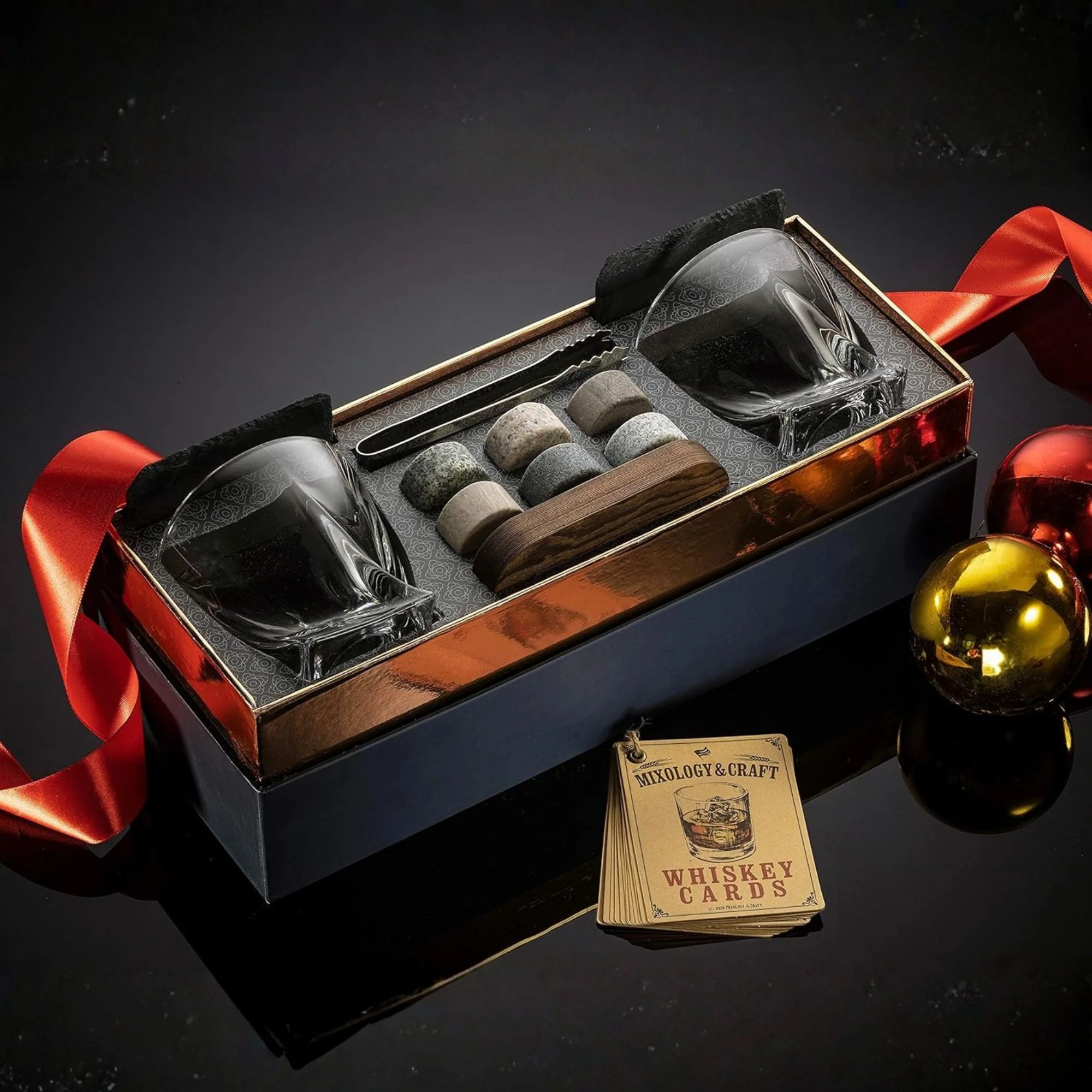 14-Piece Whiskey Glass & Stones Set - Image 5