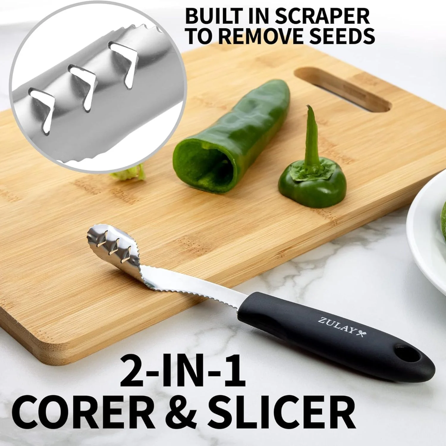 2-in-1 Jalapeno Corer - Image 5