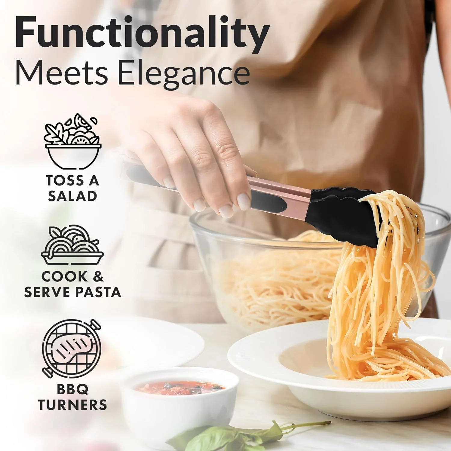 Cooking Tongs (9" & 12") - Image 4