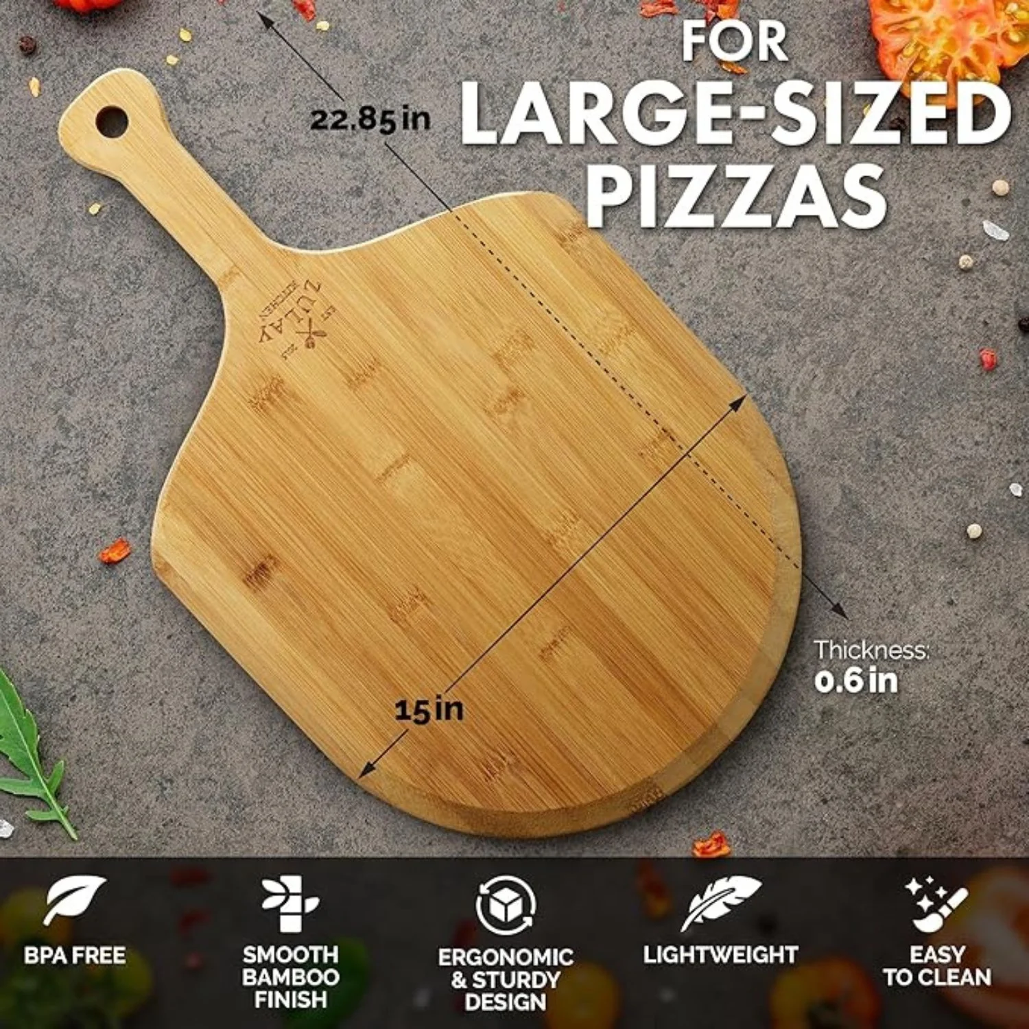 Bamboo Pizza Peel - Image 10