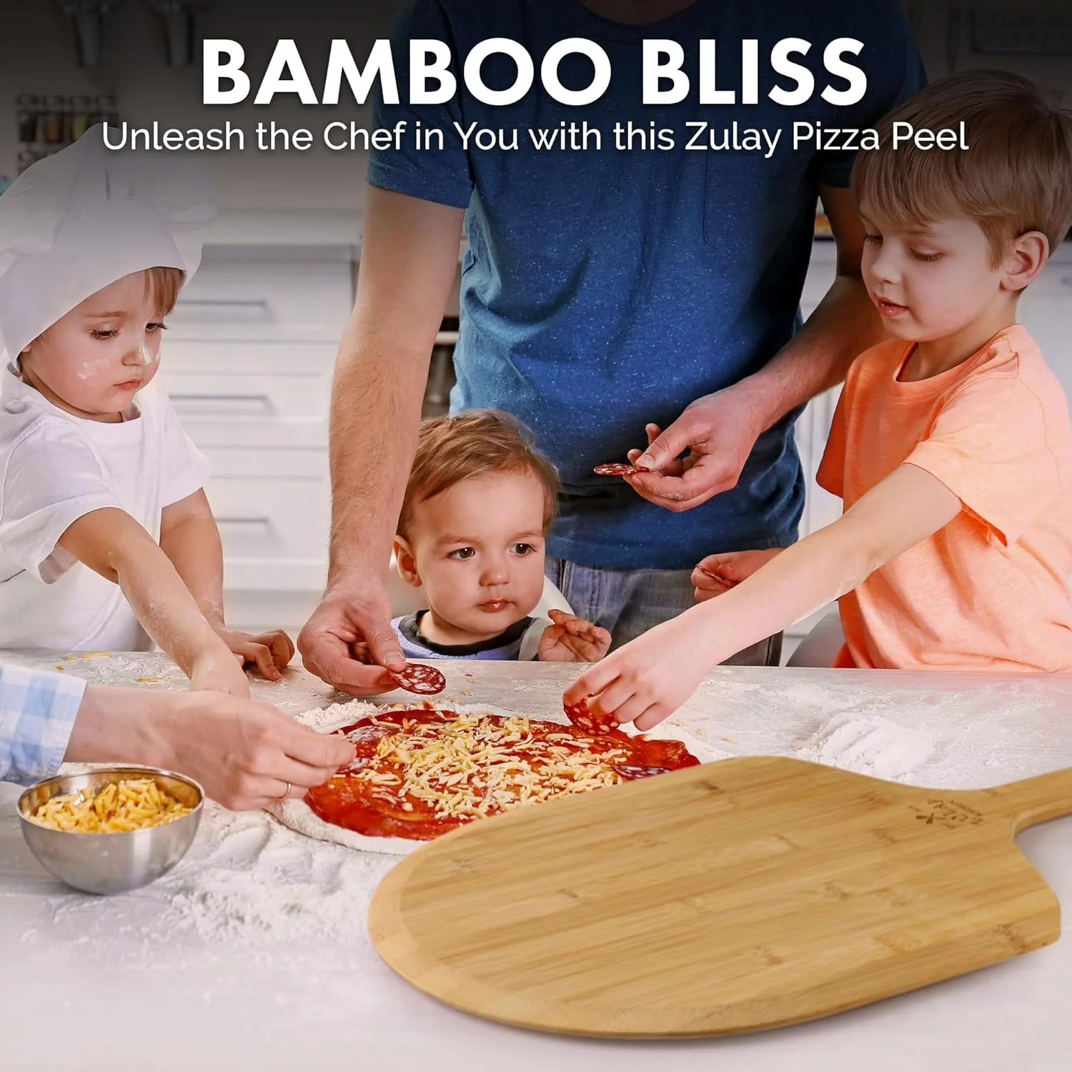 Bamboo Pizza Peel - Image 6