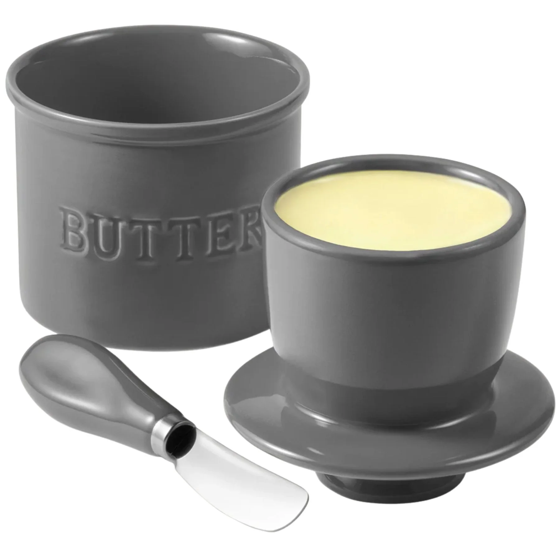 Ceramic Butter Crock Set - Image 10