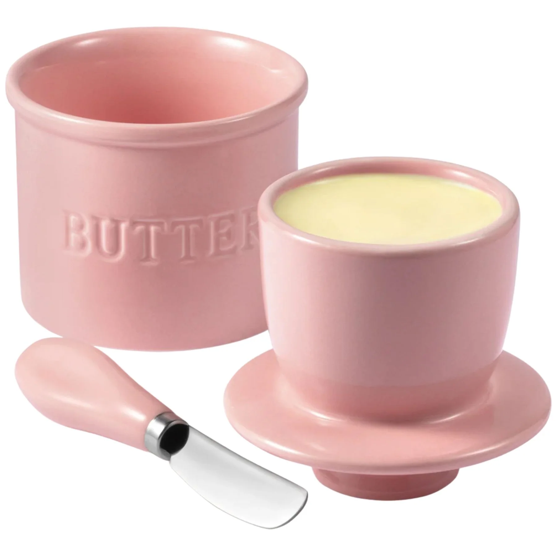 Ceramic Butter Crock Set - Image 12