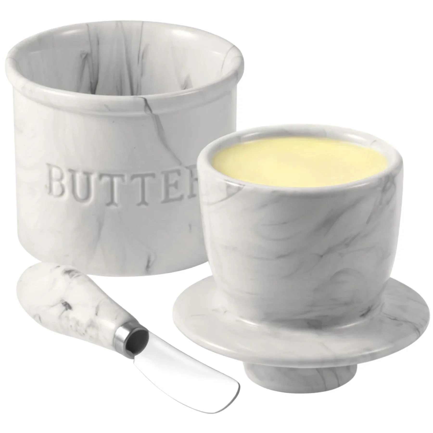 Ceramic Butter Crock Set - Image 5