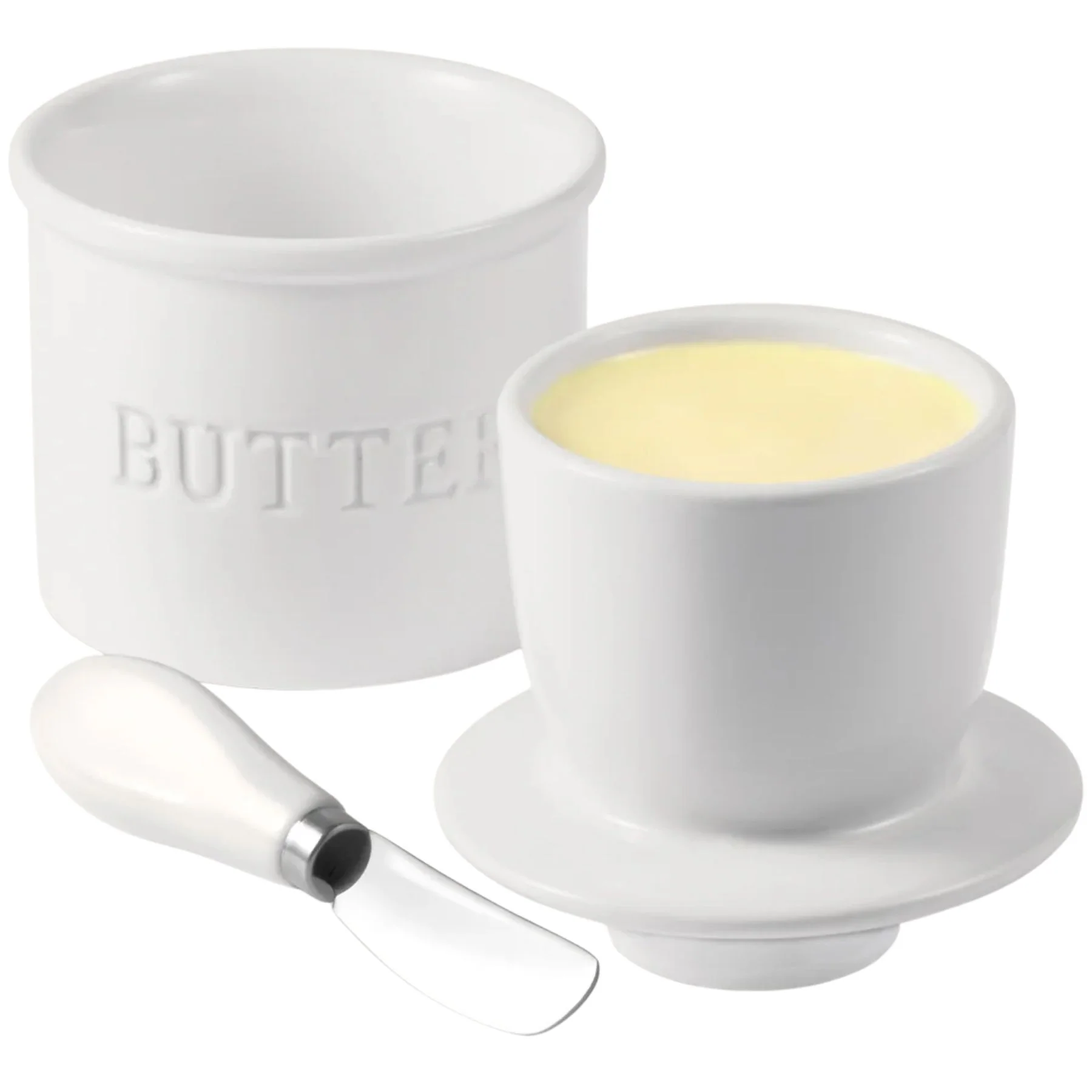 Ceramic Butter Crock Set - Image 6