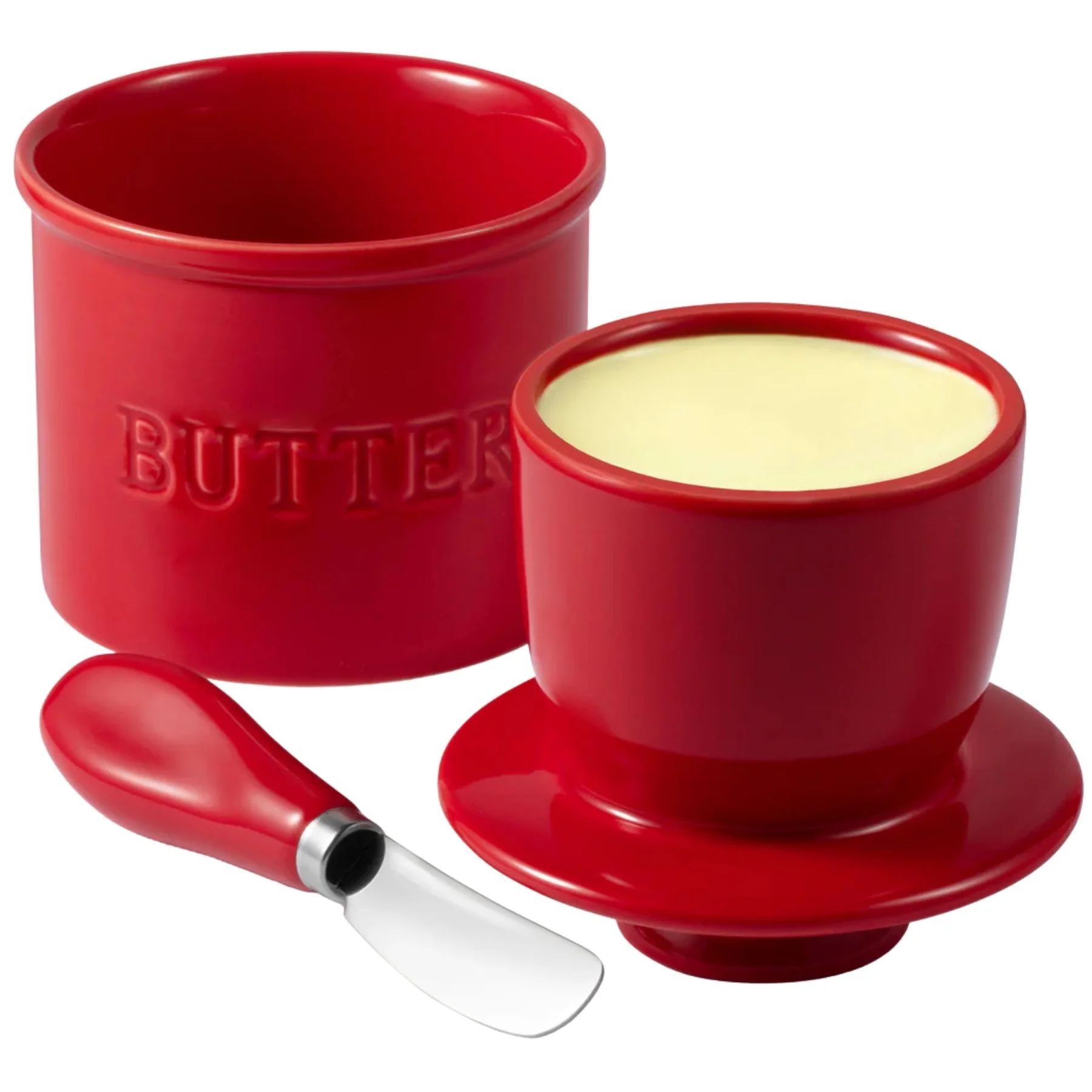 Ceramic Butter Crock Set - Image 7