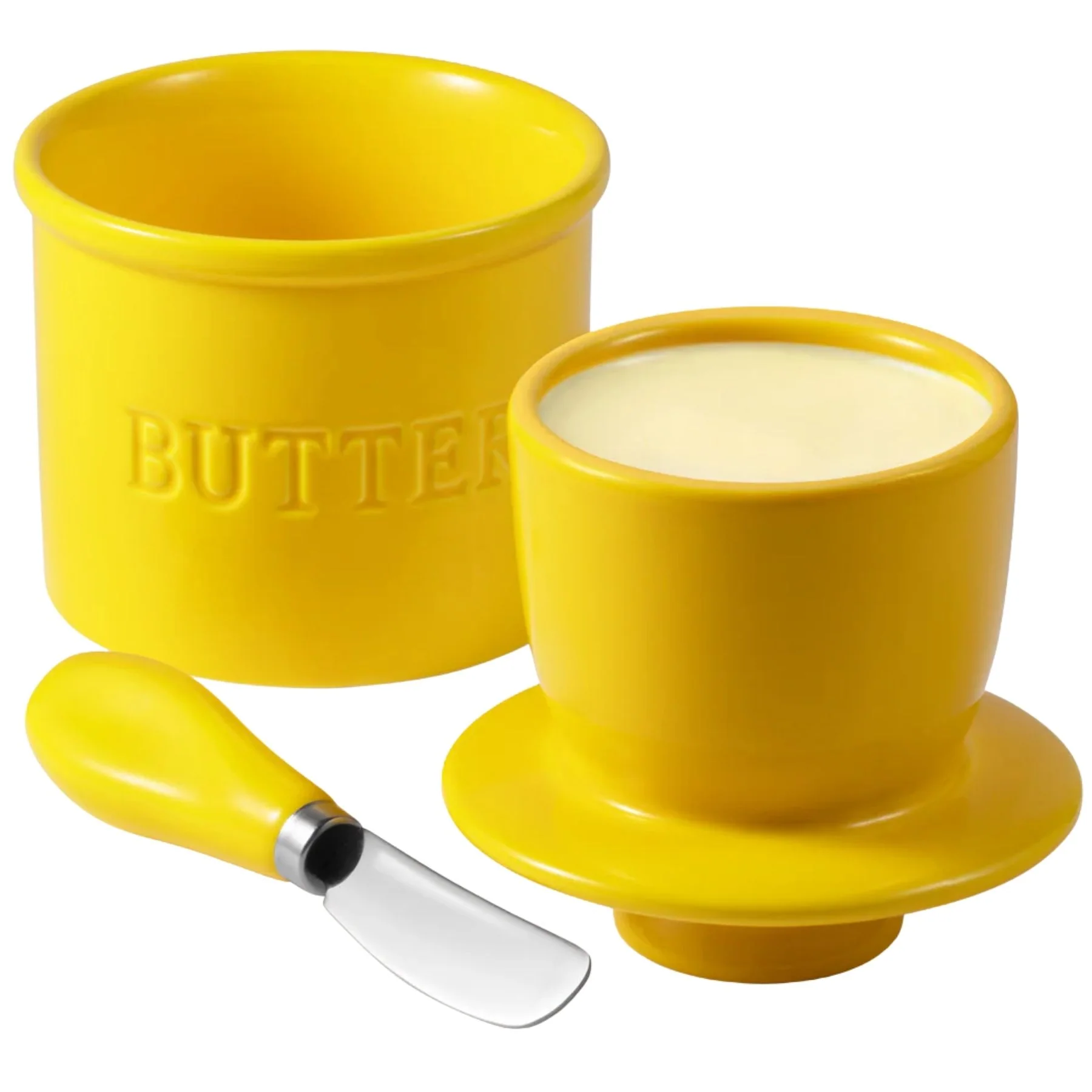 Ceramic Butter Crock Set - Image 8