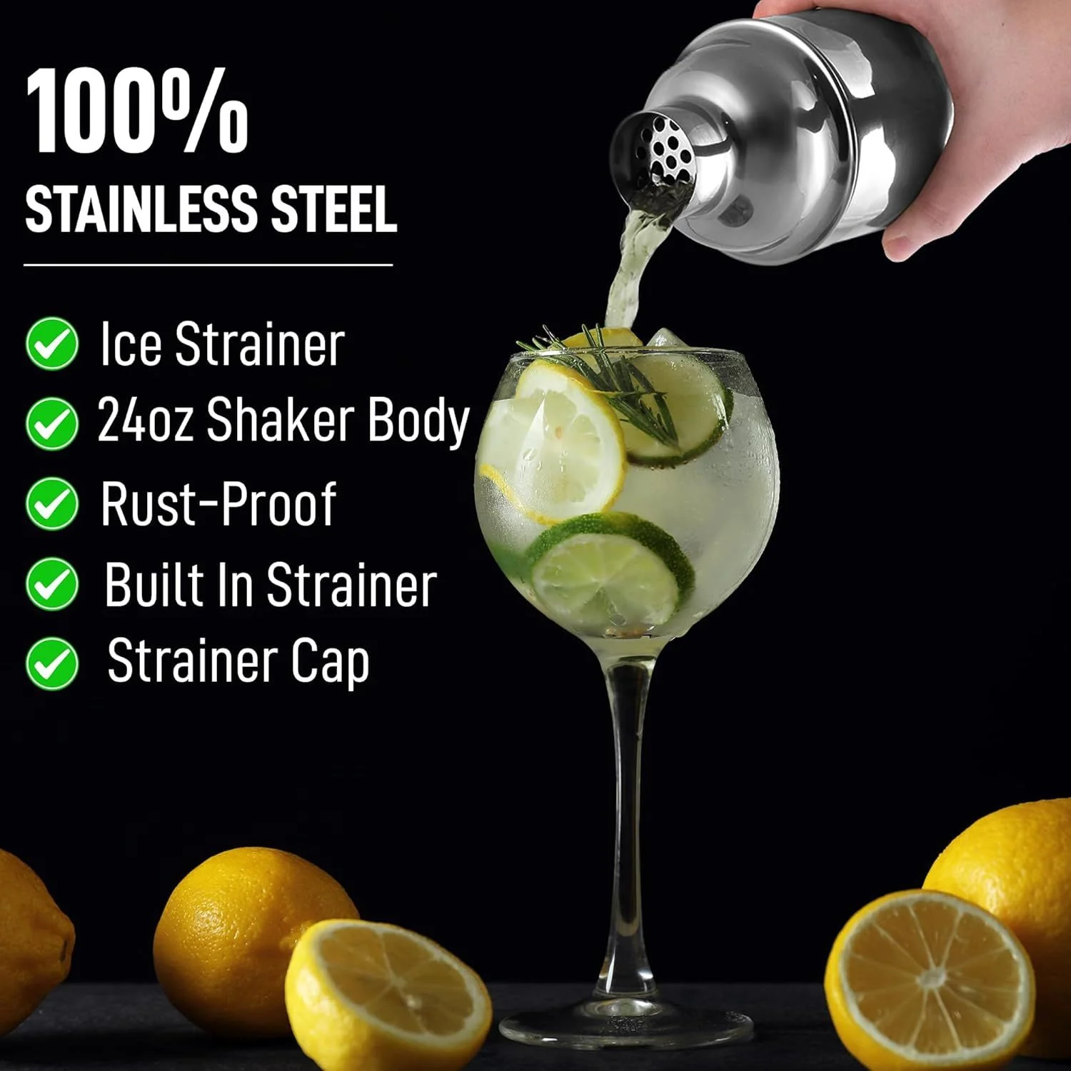 Zulay Cocktail Shaker - Image 2