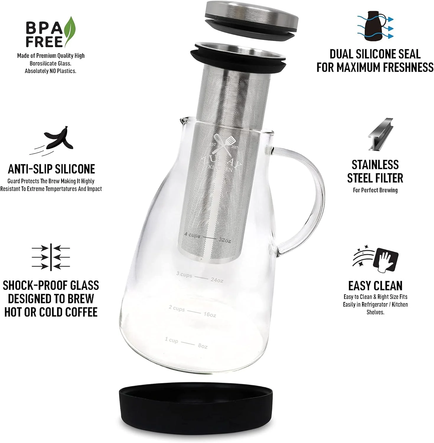 Airtight Cold Brew Coffee Maker - Image 7