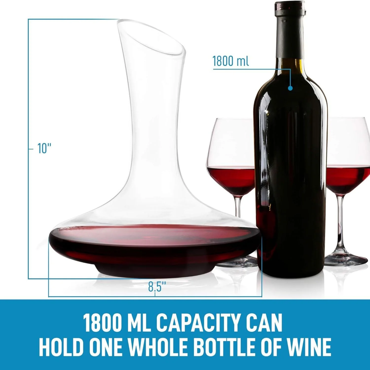 Crystal Wine Decanter - Image 4