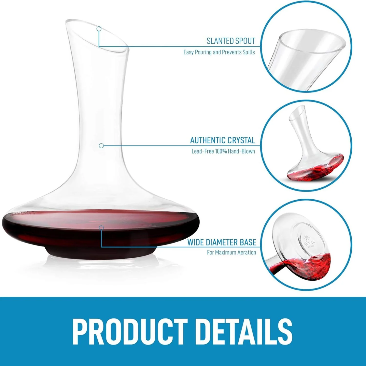Crystal Wine Decanter - Image 5