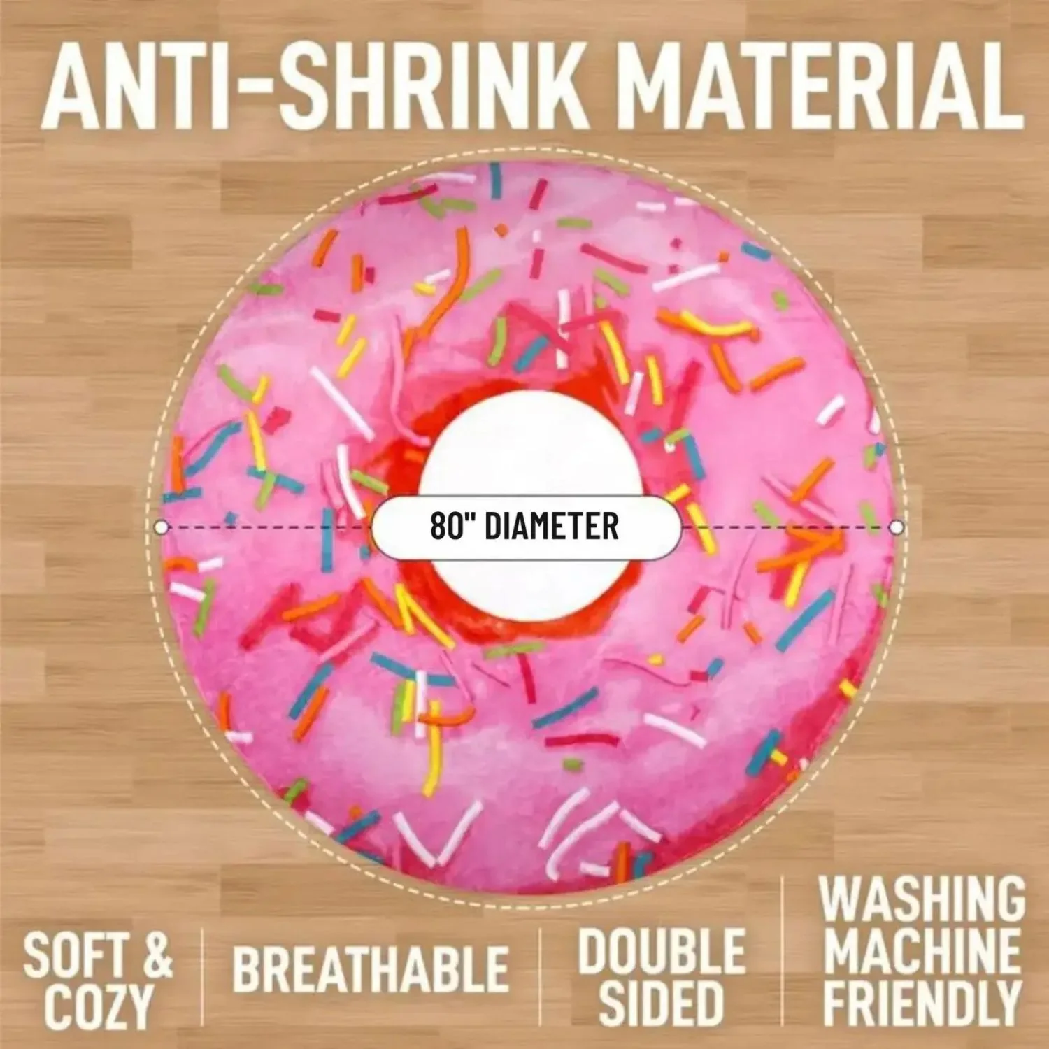 Glazed Donut Blanket - Image 4