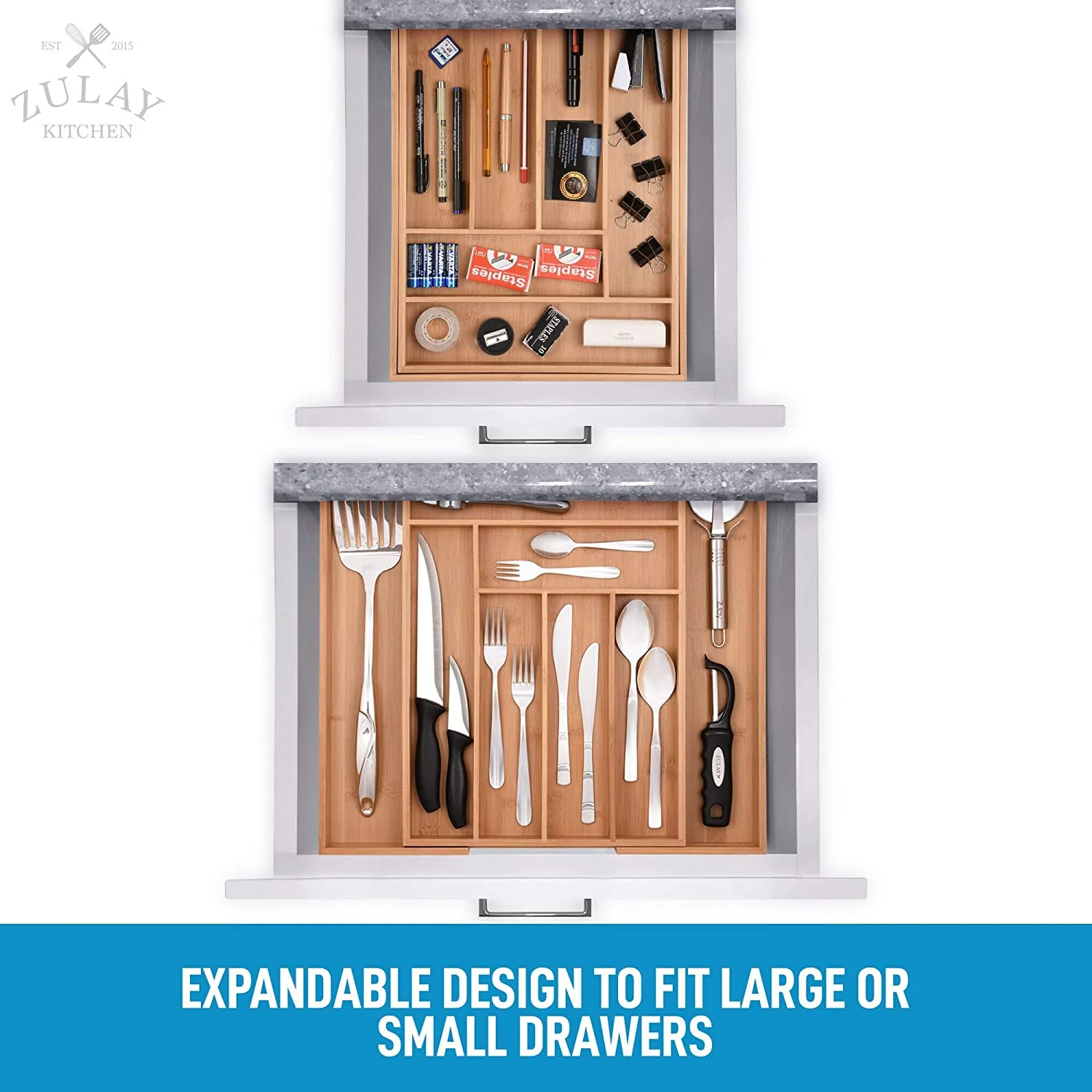 Expandable Kitchen Drawer Organizer - Image 6
