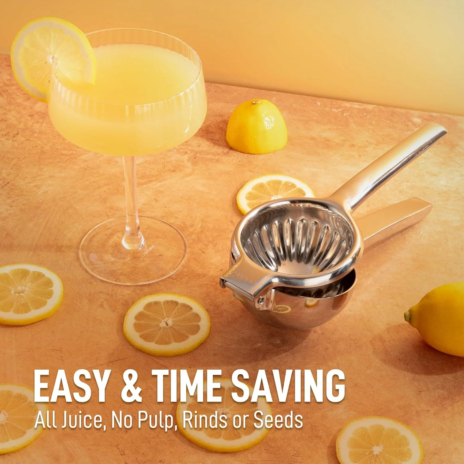 Extra Large Stainless Steel Lemon Squeezer - Image 3