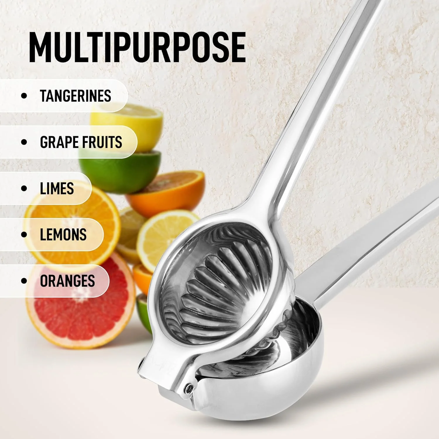 Extra Large Stainless Steel Lemon Squeezer - Image 5