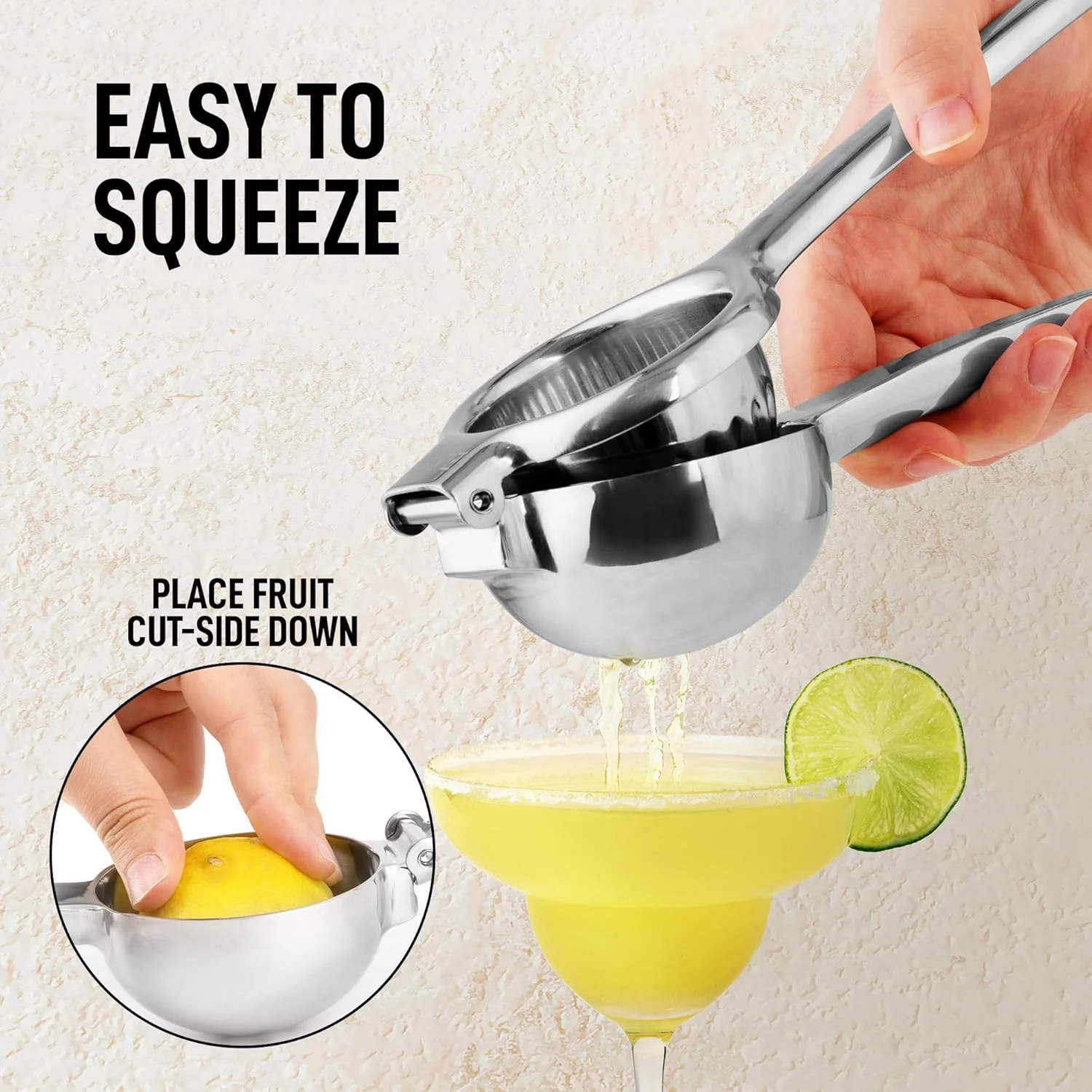 Extra Large Stainless Steel Lemon Squeezer - Image 7