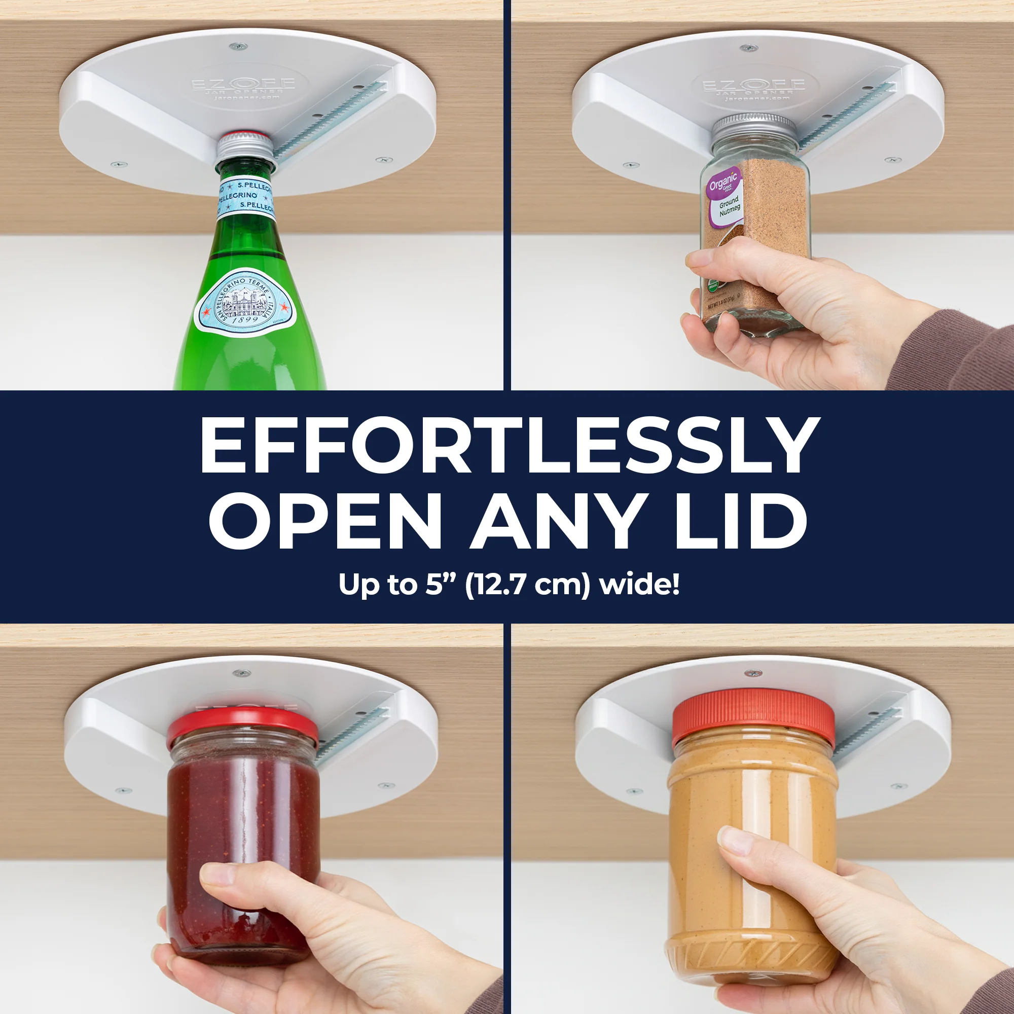 EZ Off Under Cabinet Jar Opener - Image 3