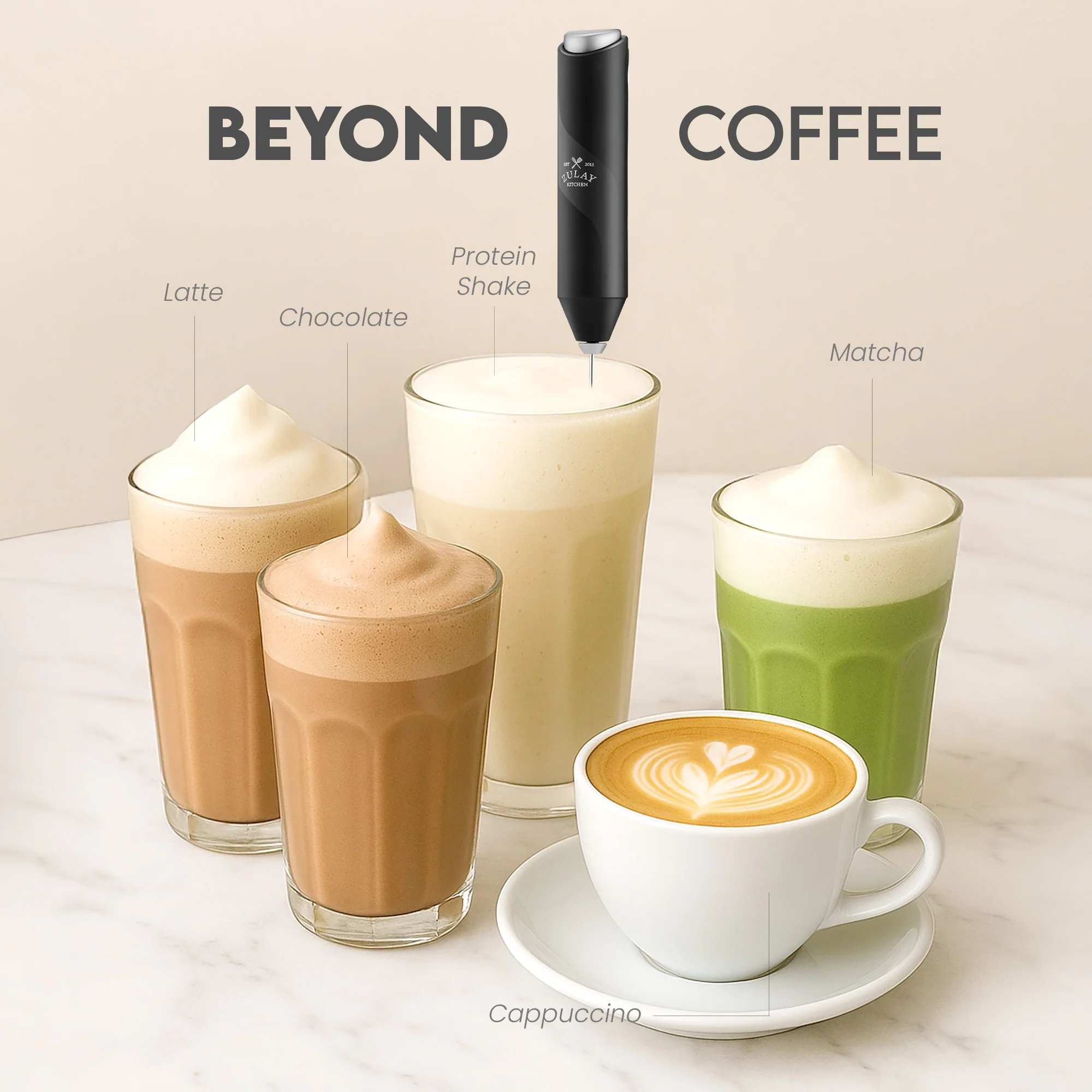 Mate™ Milk Frother Without Stand - Image 3