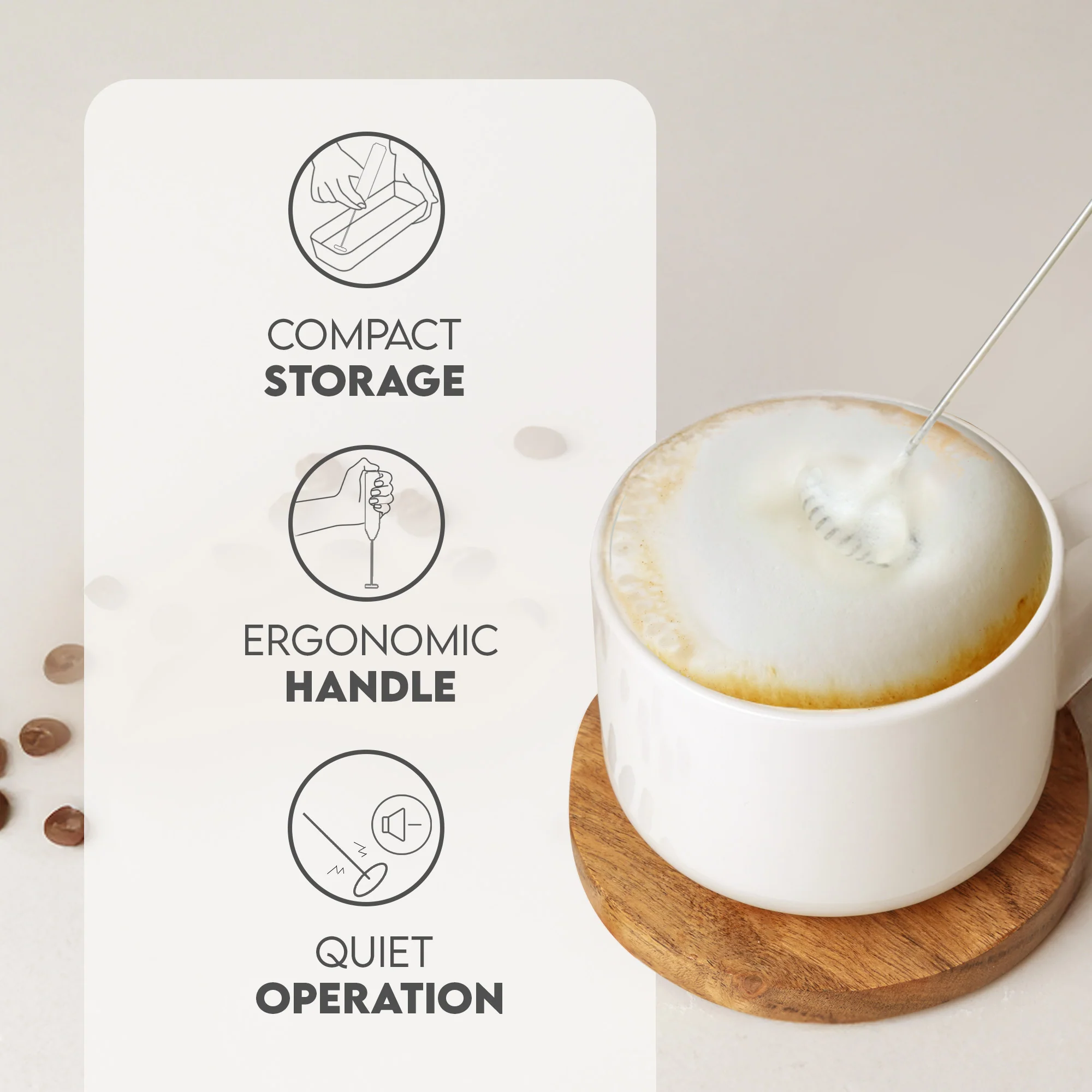 Mate™ Milk Frother Without Stand - Image 7