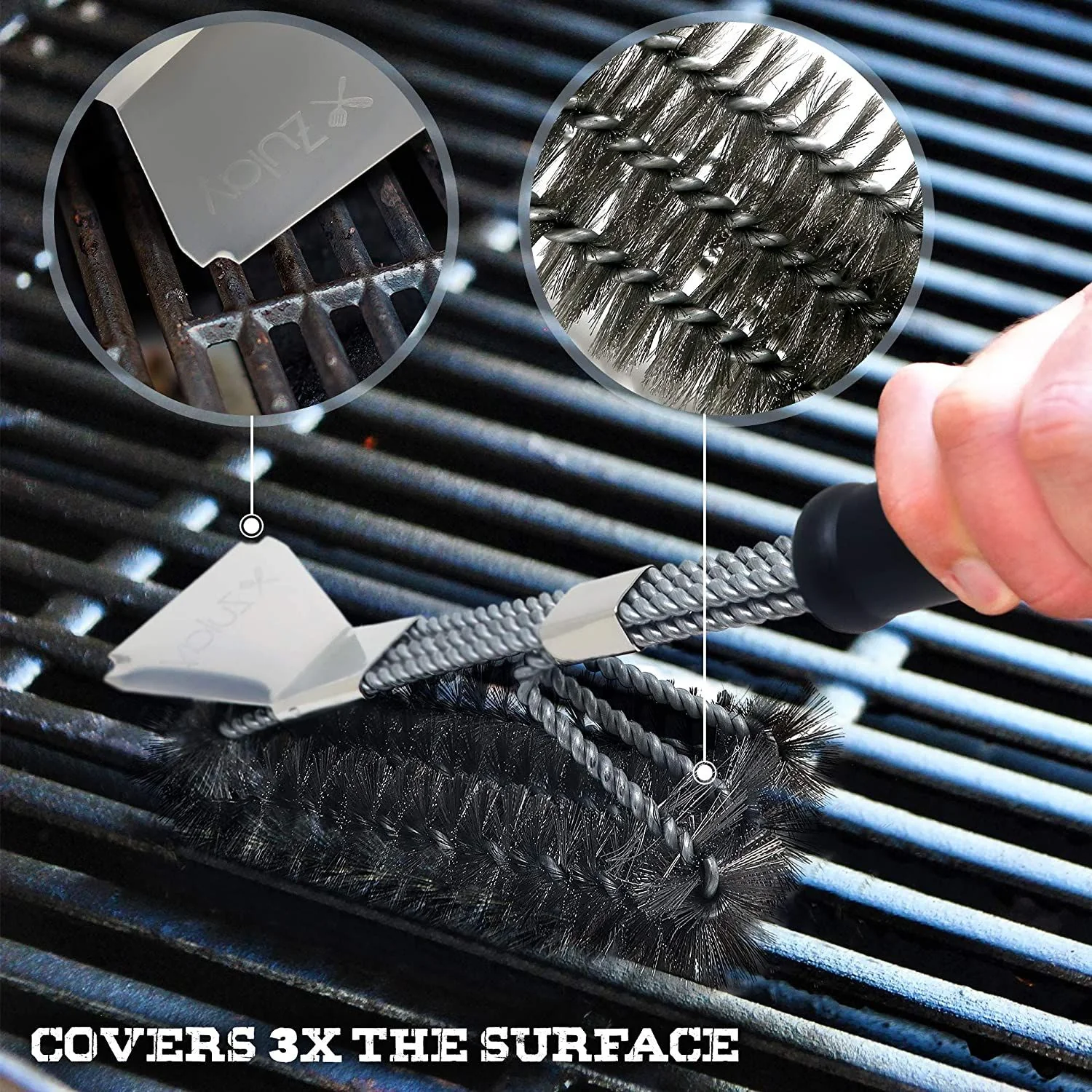 Heat Boss Grill Brush - Image 5