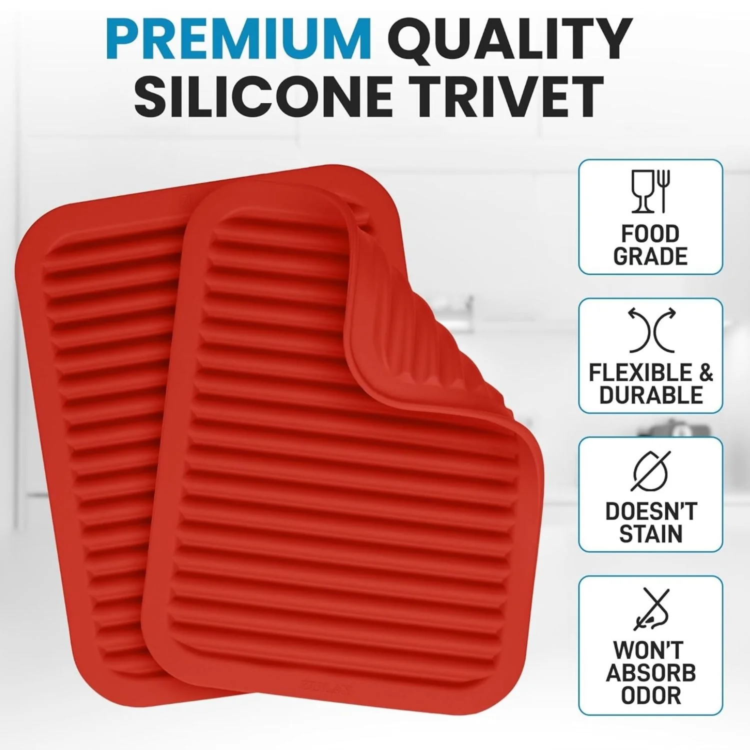 Silicone Trivets (2 Pack) - Image 3