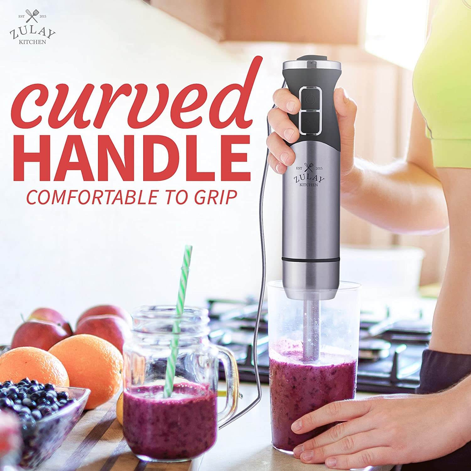 Immersion Blender – 500W Handheld Mixer - Image 6