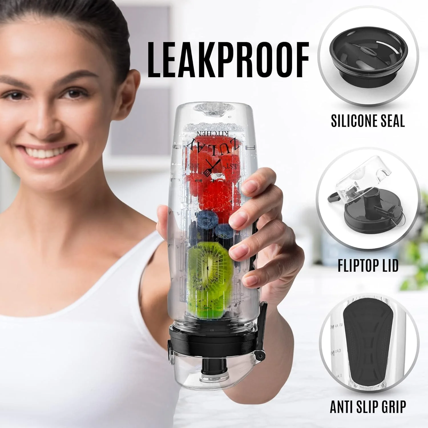 Fruit Infuser Water Bottle - Image 4