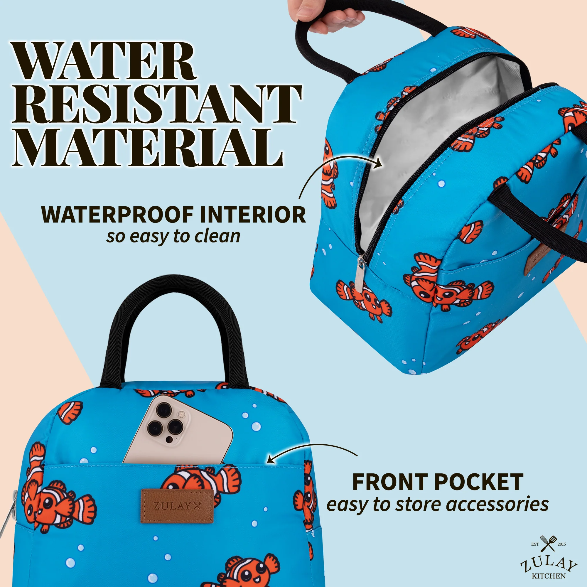 Insulated Tote Lunch Bag - Image 4