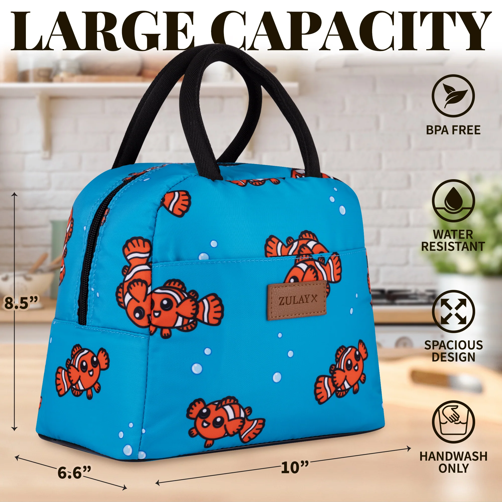 Insulated Tote Lunch Bag - Image 6