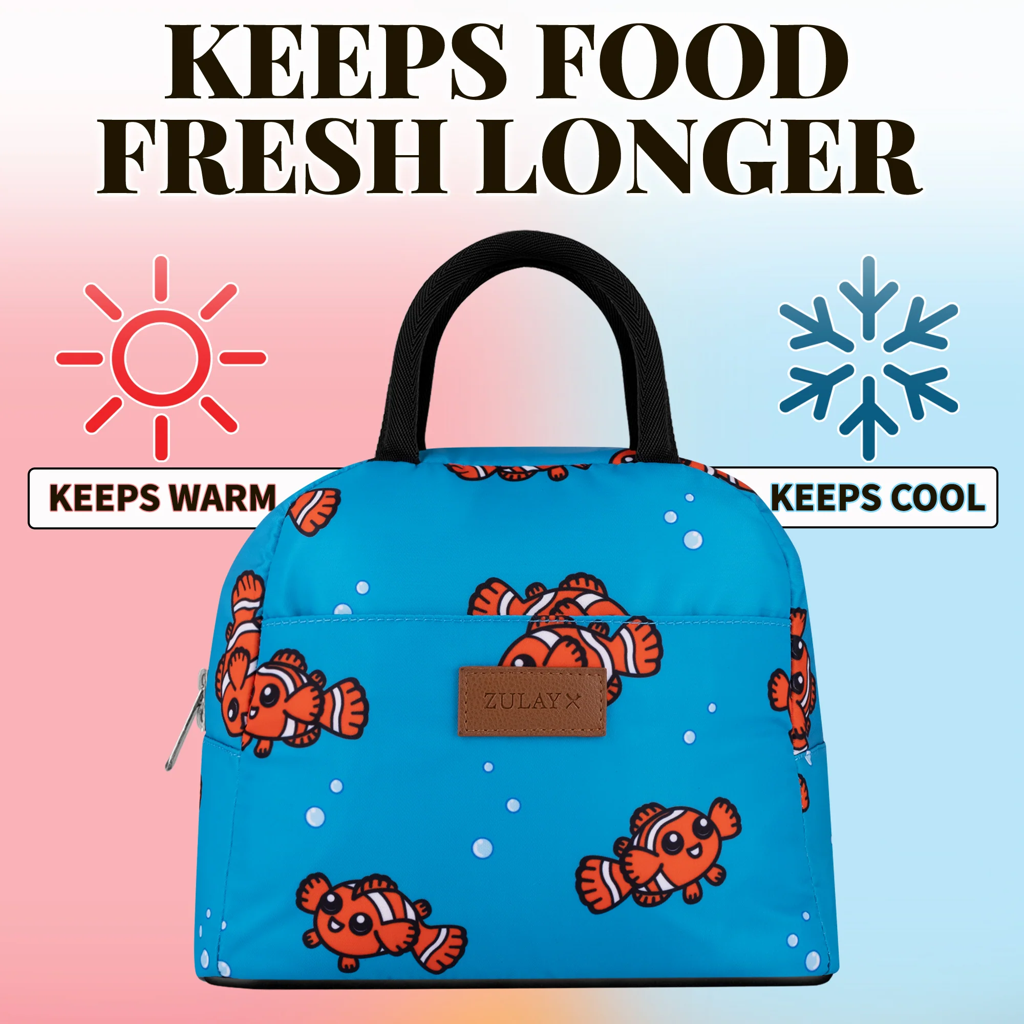 Insulated Tote Lunch Bag - Image 7
