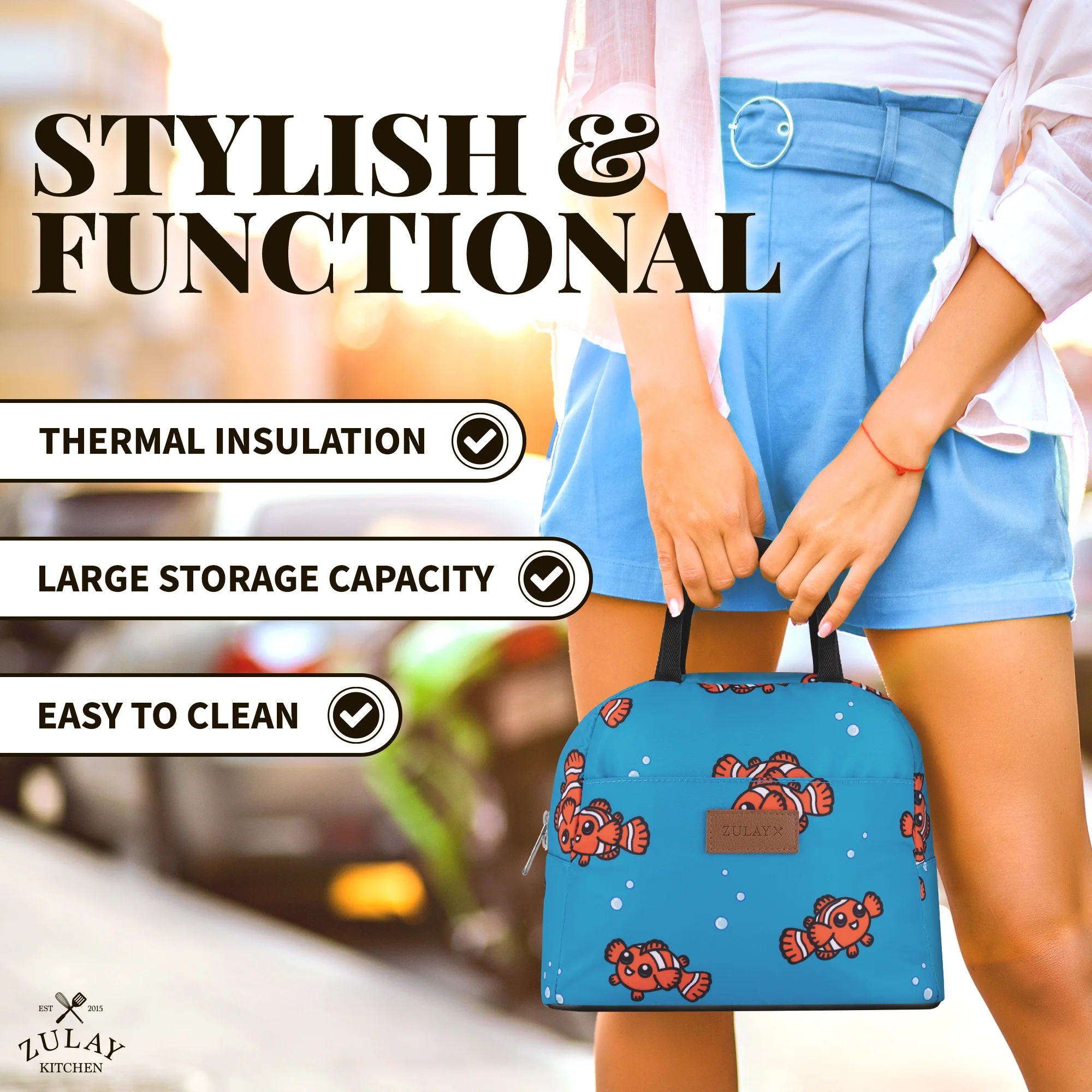 Insulated Tote Lunch Bag - Image 8