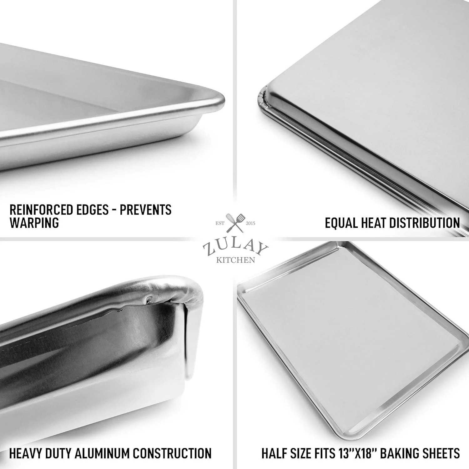 Aluminum Baking Pan - Half Sheet - Image 4