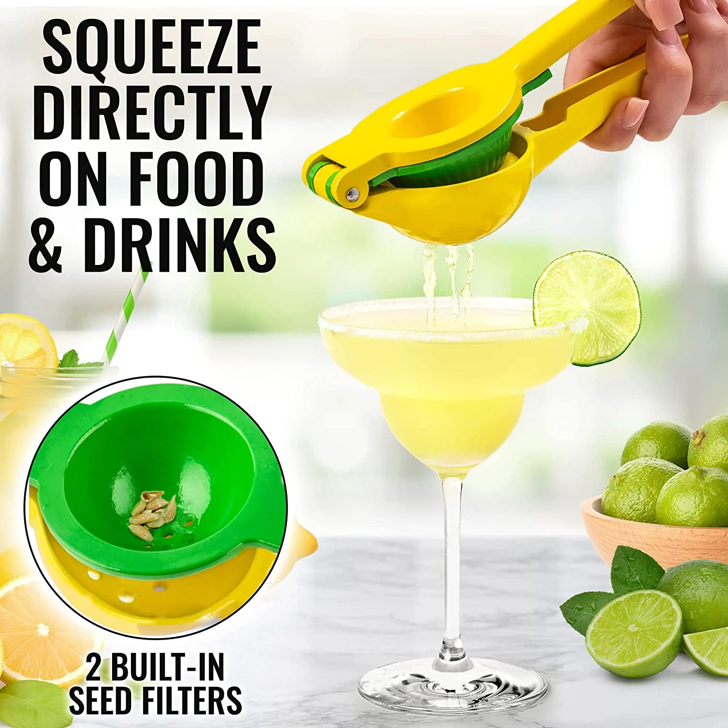 Zulay Kitchen 2-in-1 Lemon Squeezer - Image 4