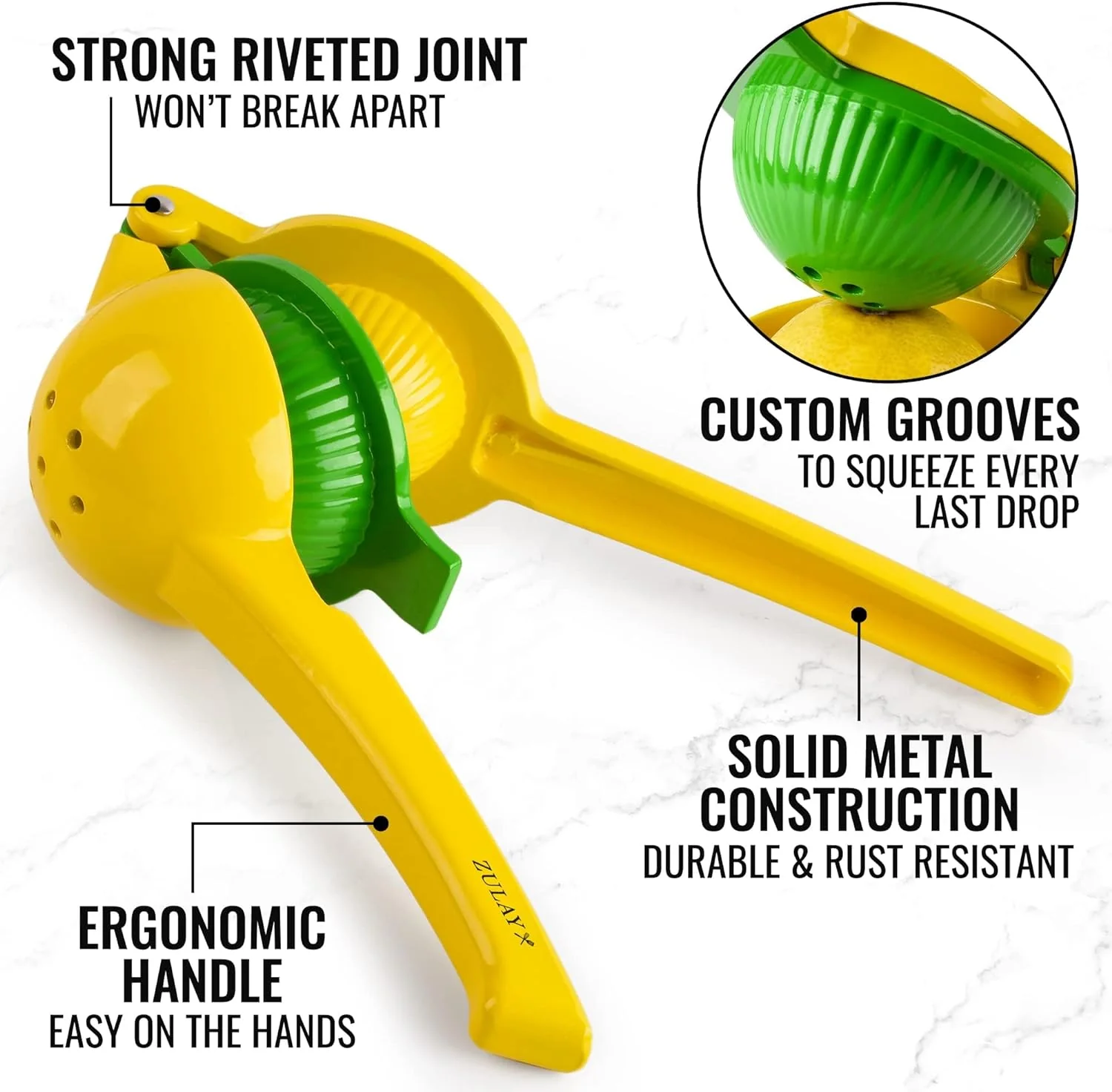 Zulay Kitchen 2-in-1 Lemon Squeezer - Image 7