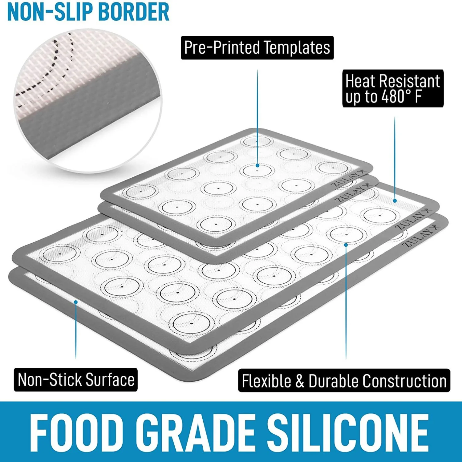 Macaron Silicone Baking Mats - Image 4