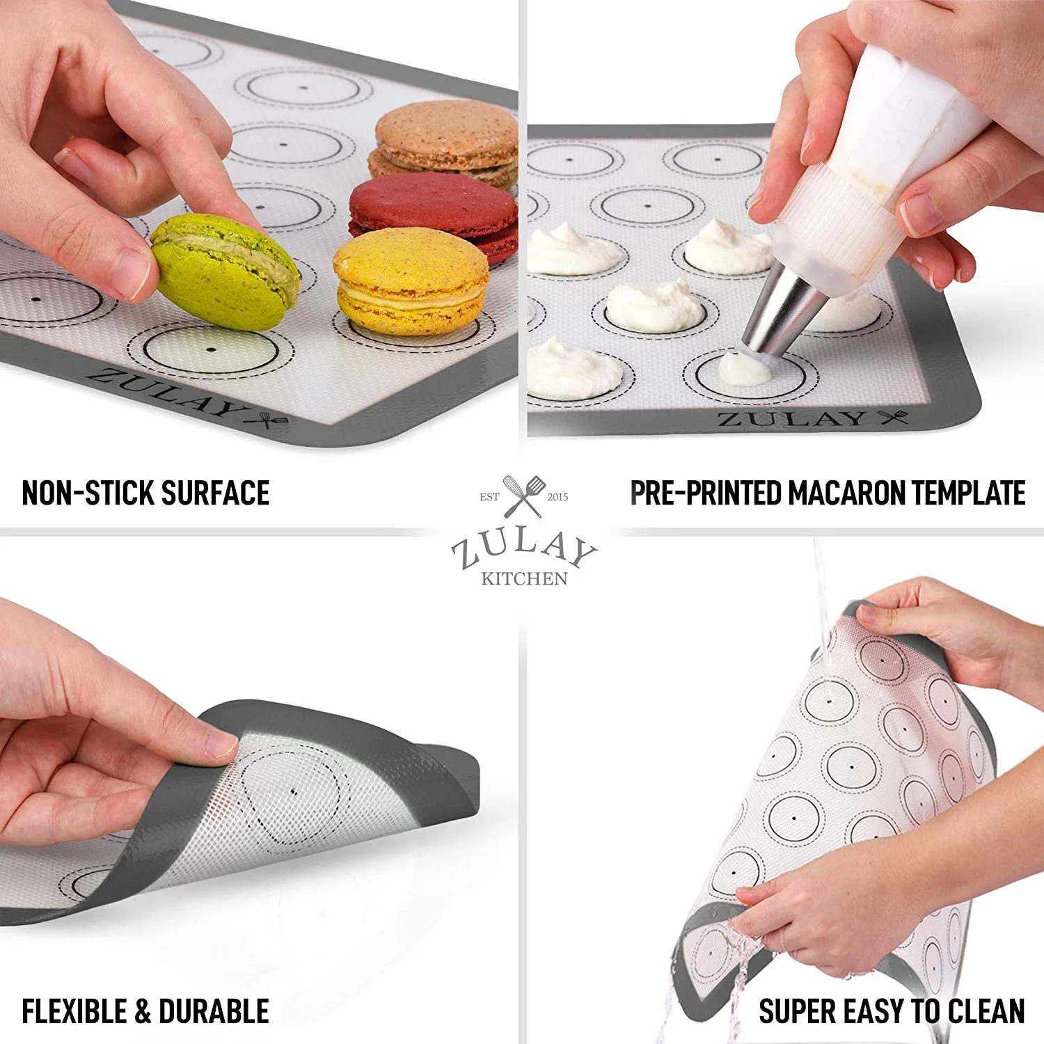 Macaron Silicone Baking Mats - Image 6