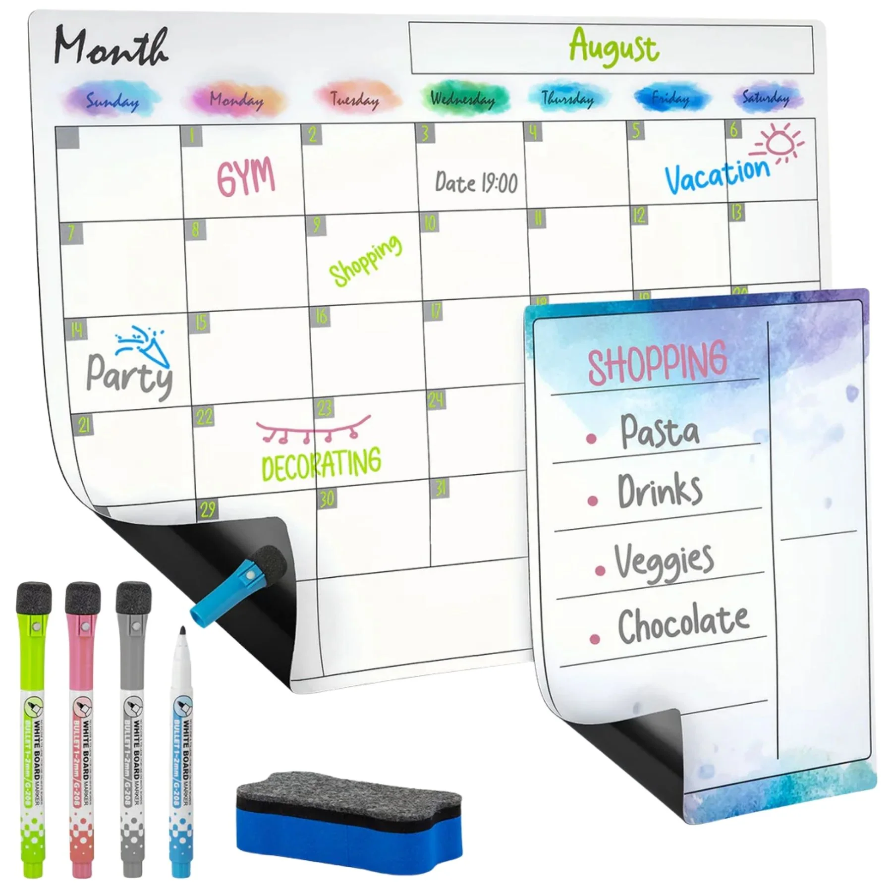 Magnetic Calendar Whiteboard Kit - Image 11