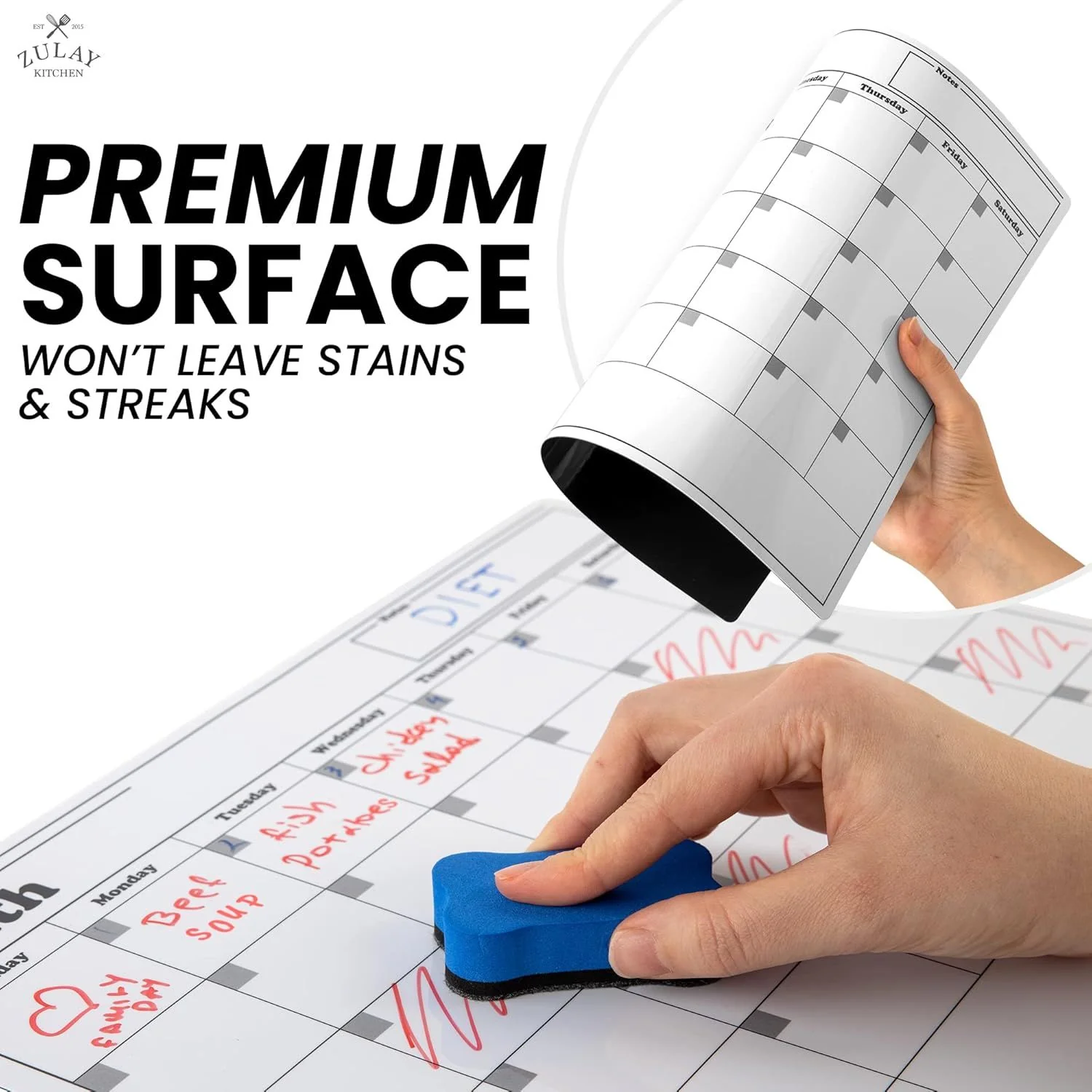 Magnetic Calendar Whiteboard Kit - Image 2