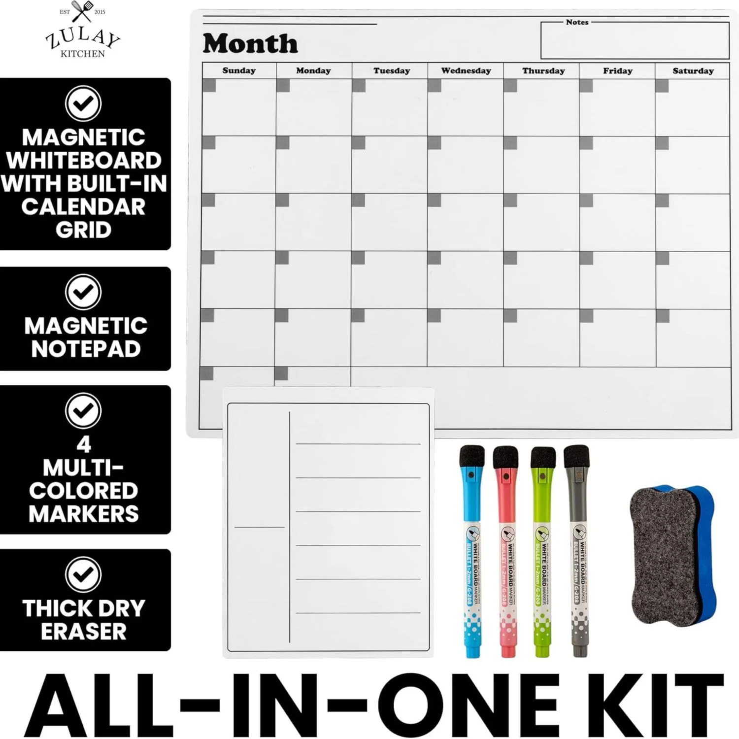 Magnetic Calendar Whiteboard Kit - Image 8