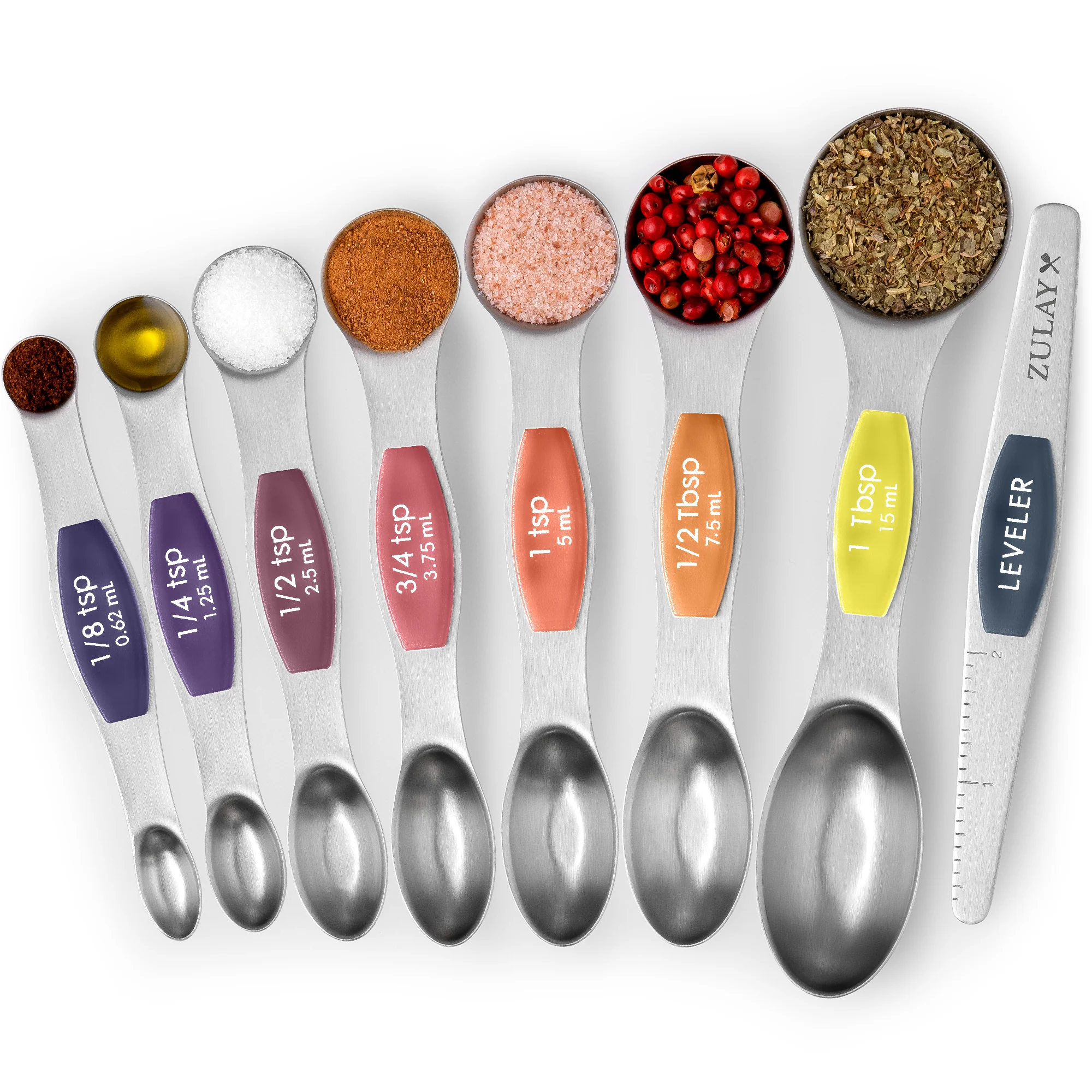 Magnetic Measuring Spoons Set - Image 9