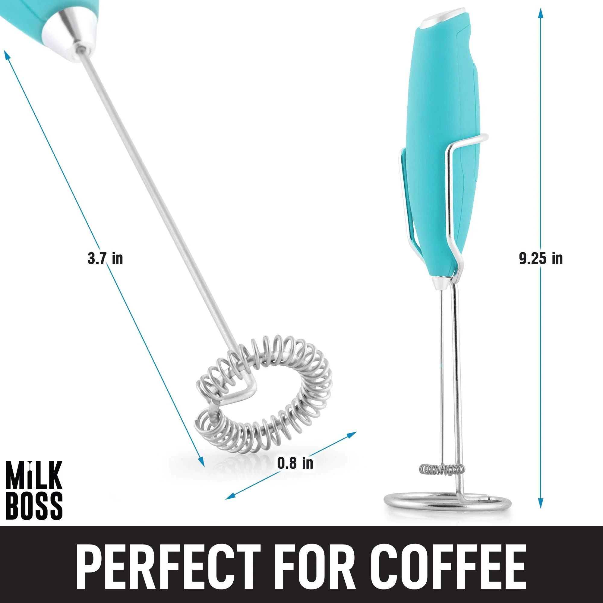 Milk Boss Milk Frother with Stand - Image 4