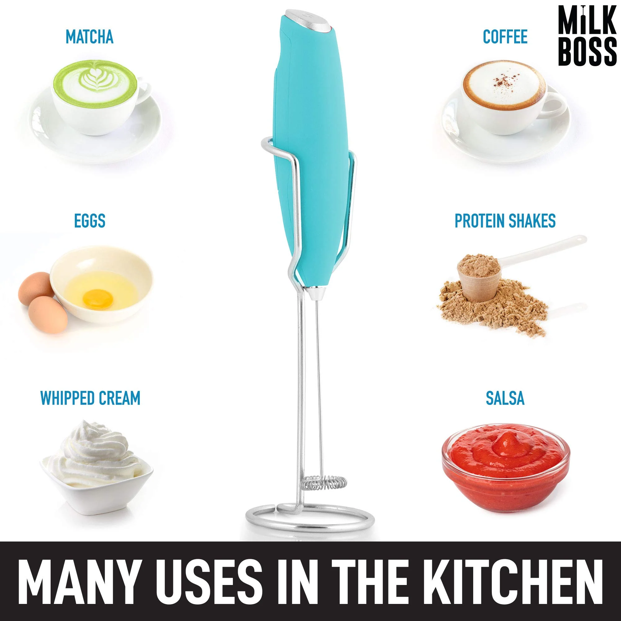 Milk Boss Milk Frother with Stand - Image 7