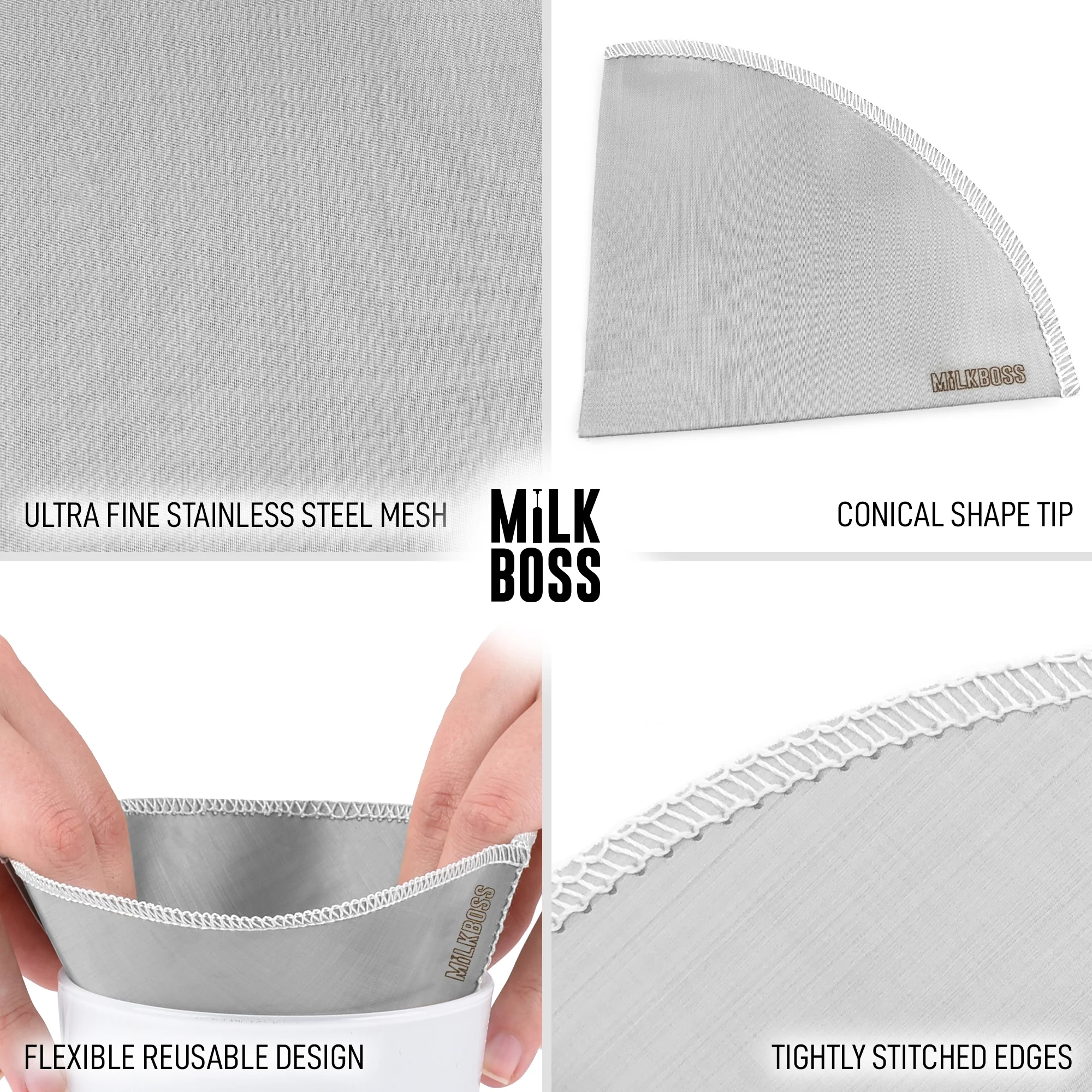 Milk Boss Pour Over Coffee Filter - Image 4