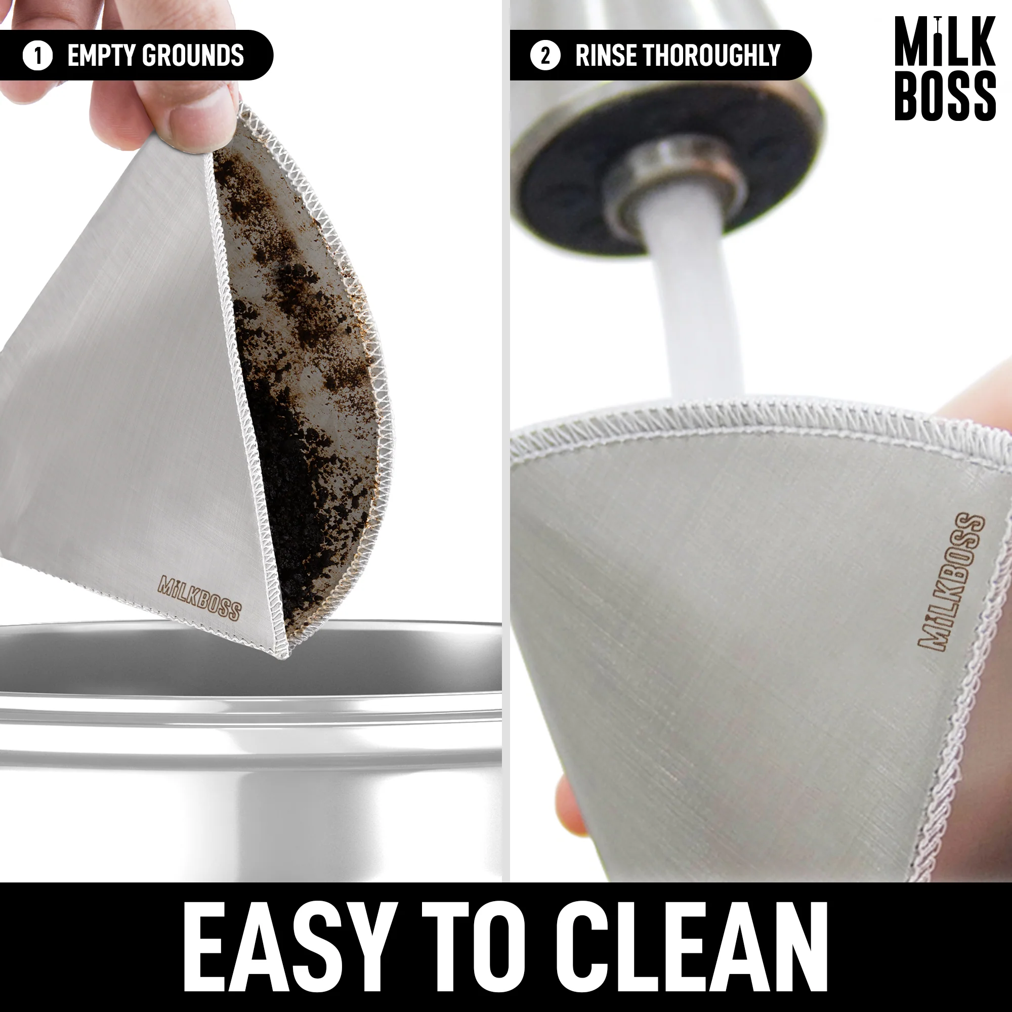 Milk Boss Pour Over Coffee Filter - Image 7