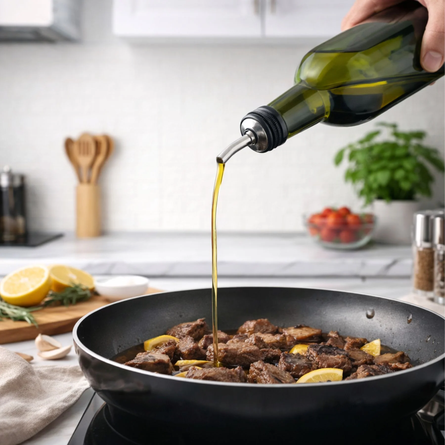Olive Oil Dispenser Bottle (17oz) - Image 4
