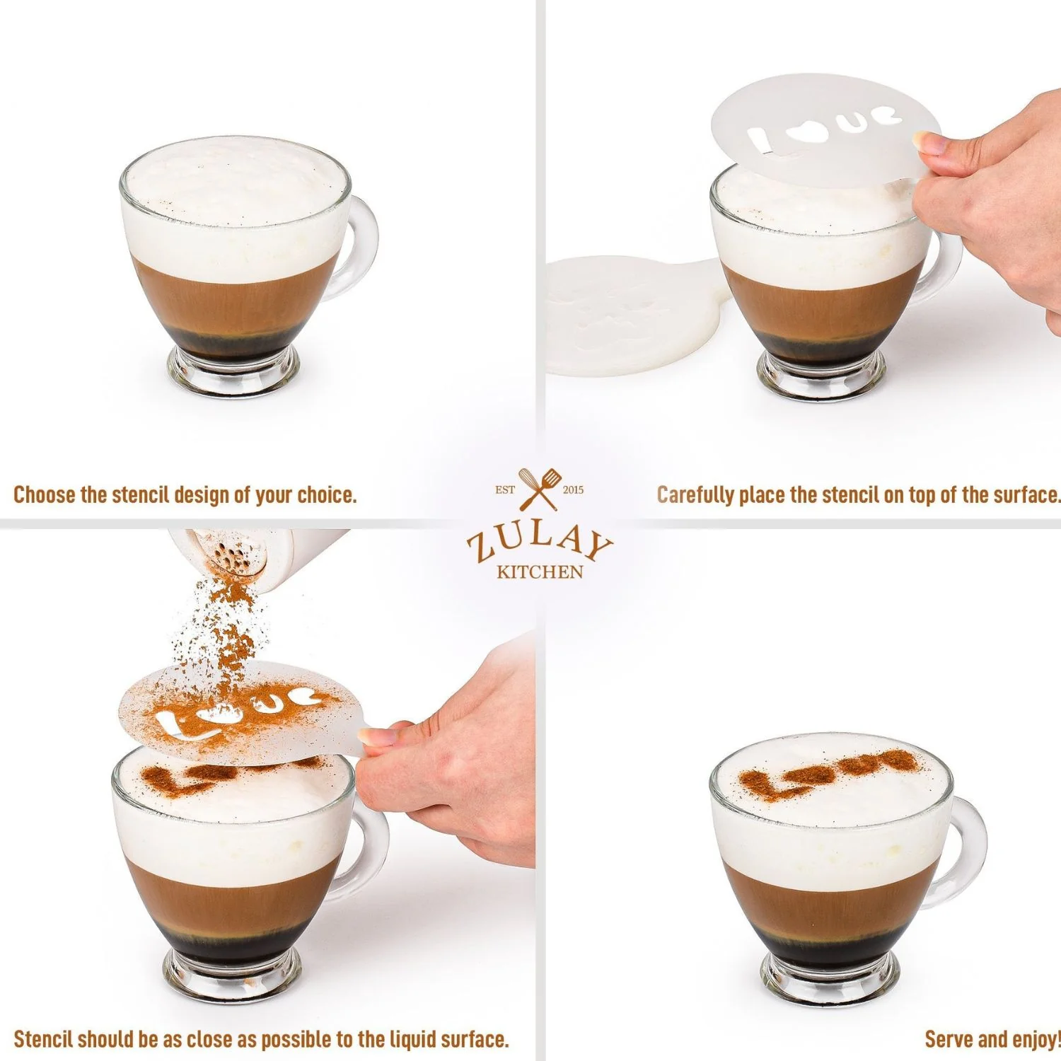 Latte Art Stencils – 16 Pack - Image 6
