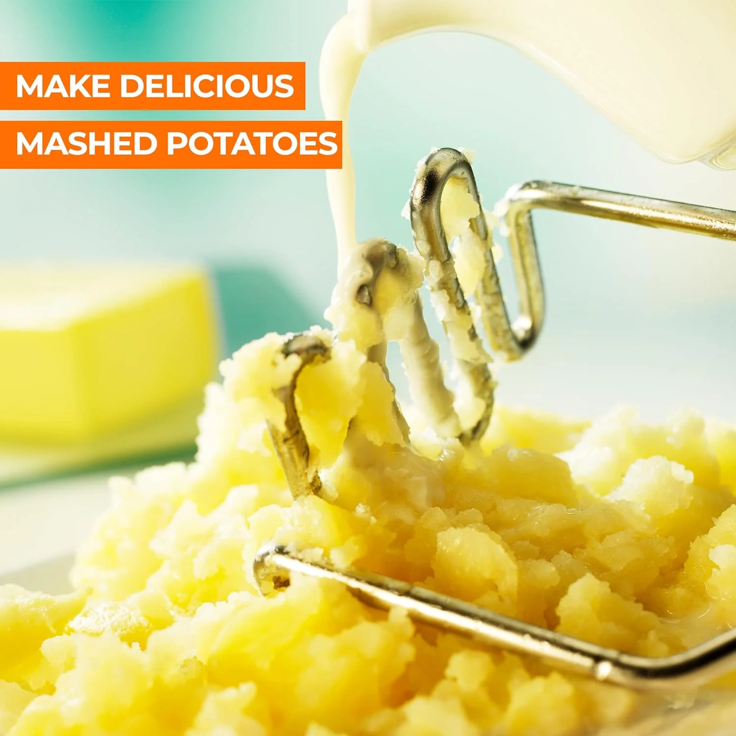 Stainless Steel Potato Masher - Image 4