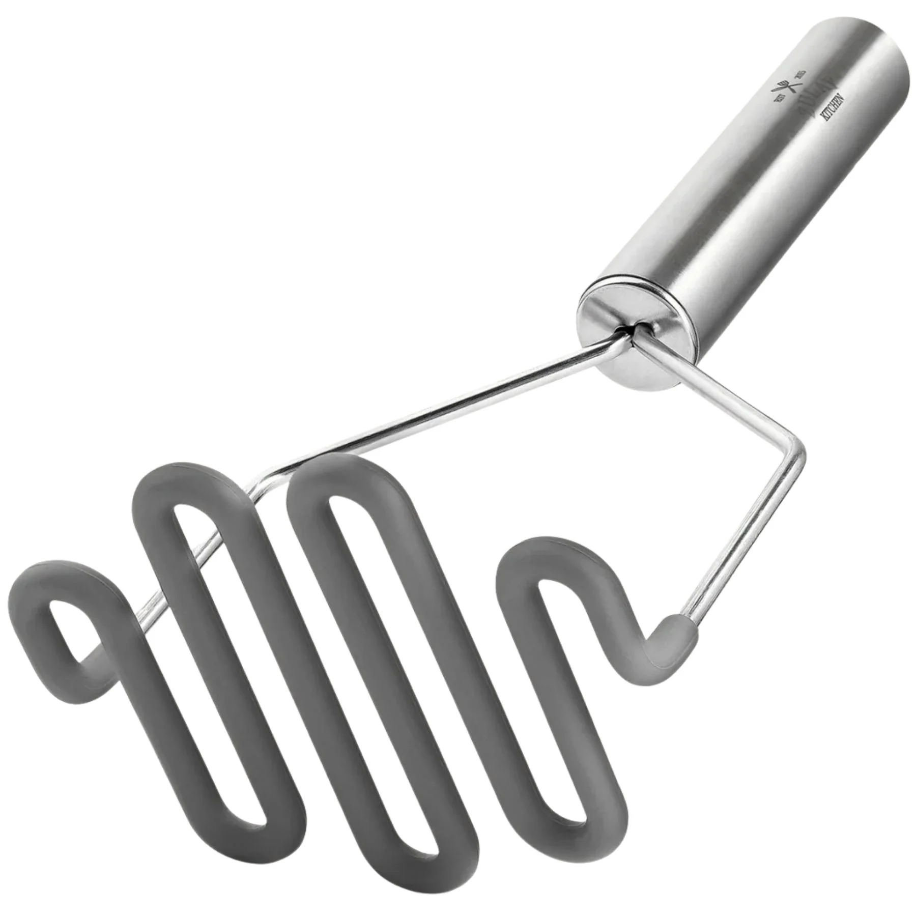 Silicone-Coated Potato Masher - Image 11